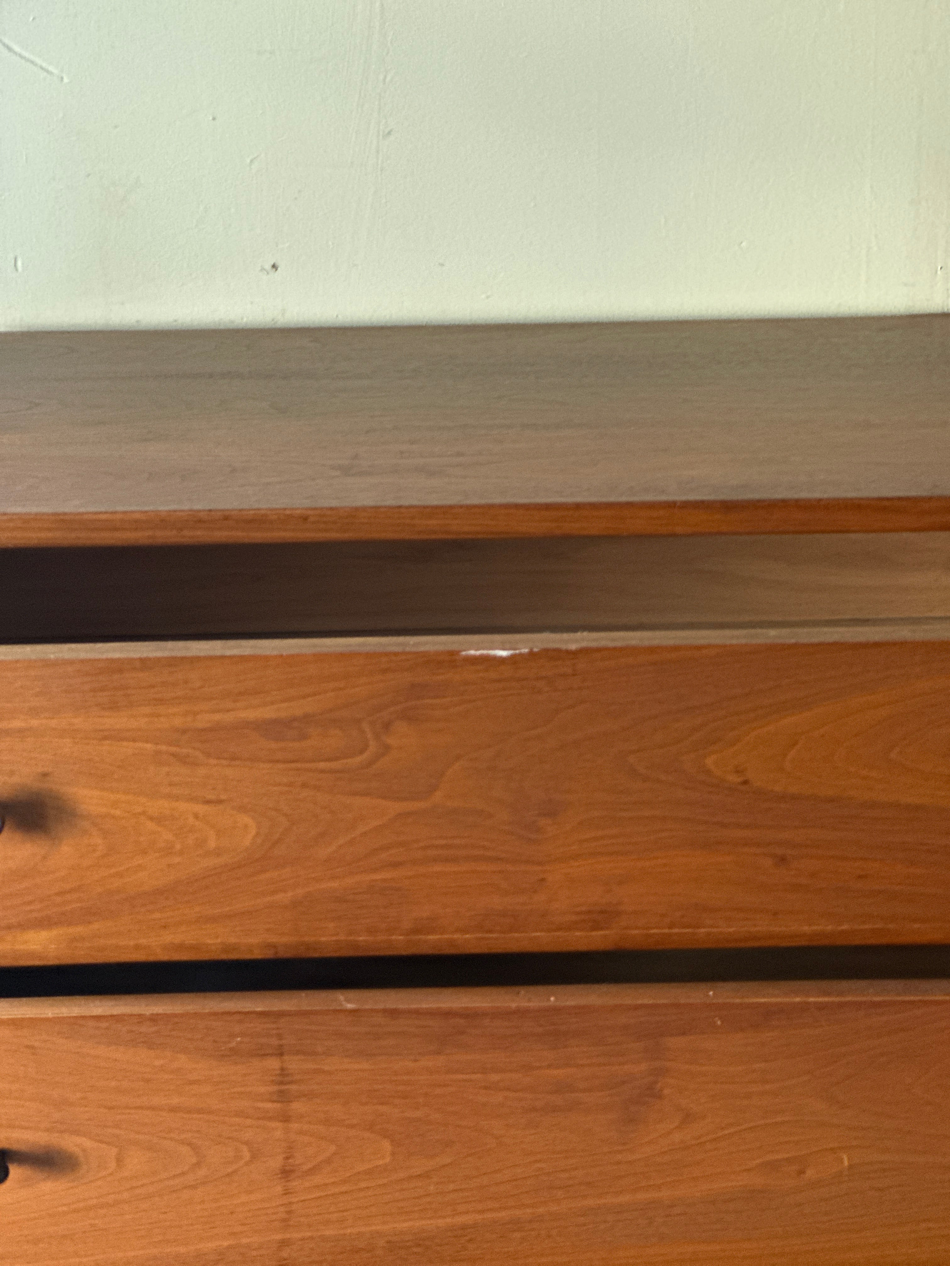 Small walnut dresser - Image 5