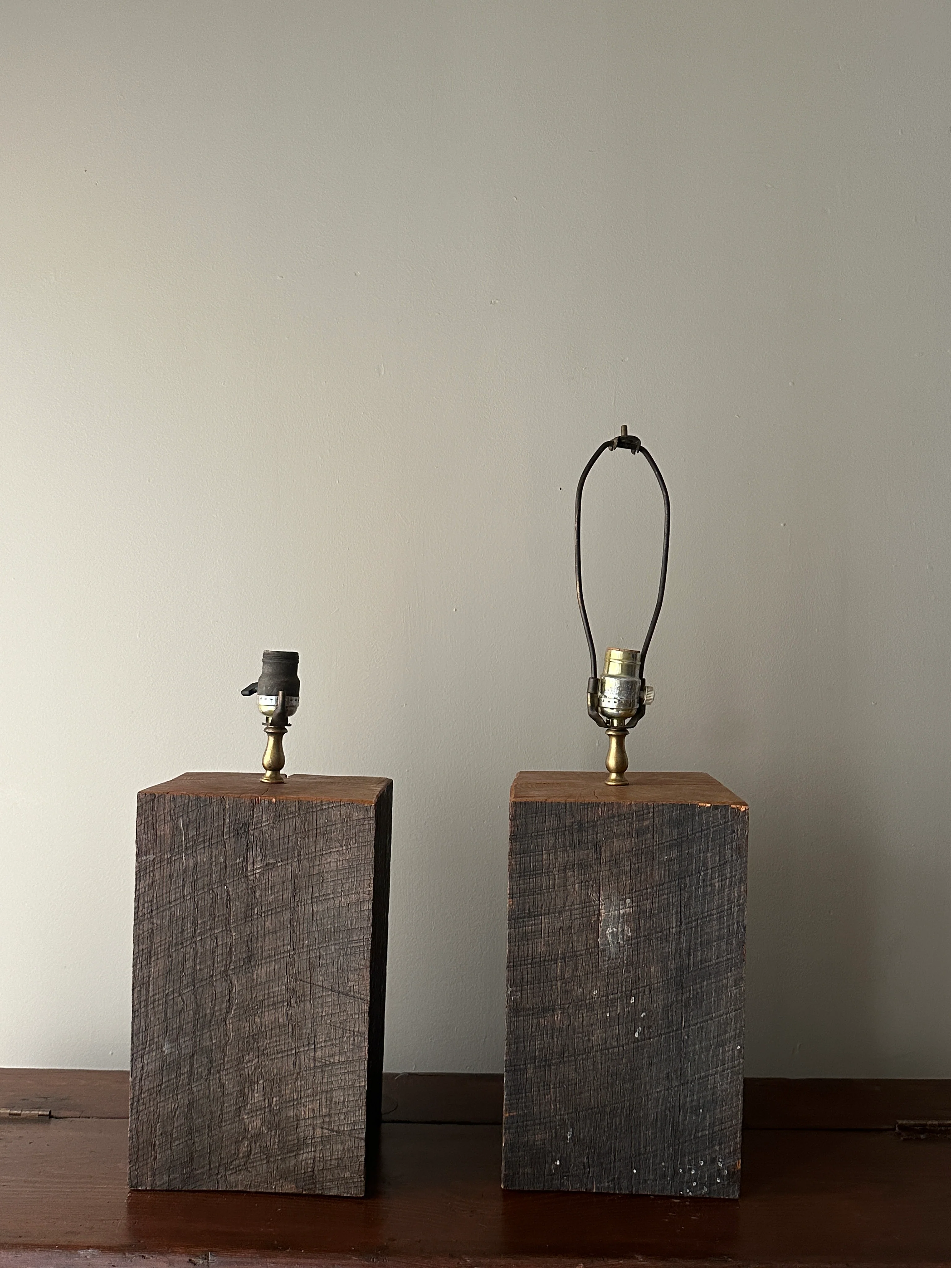 Solid wood lamp bases. Sold individually. - Image 5
