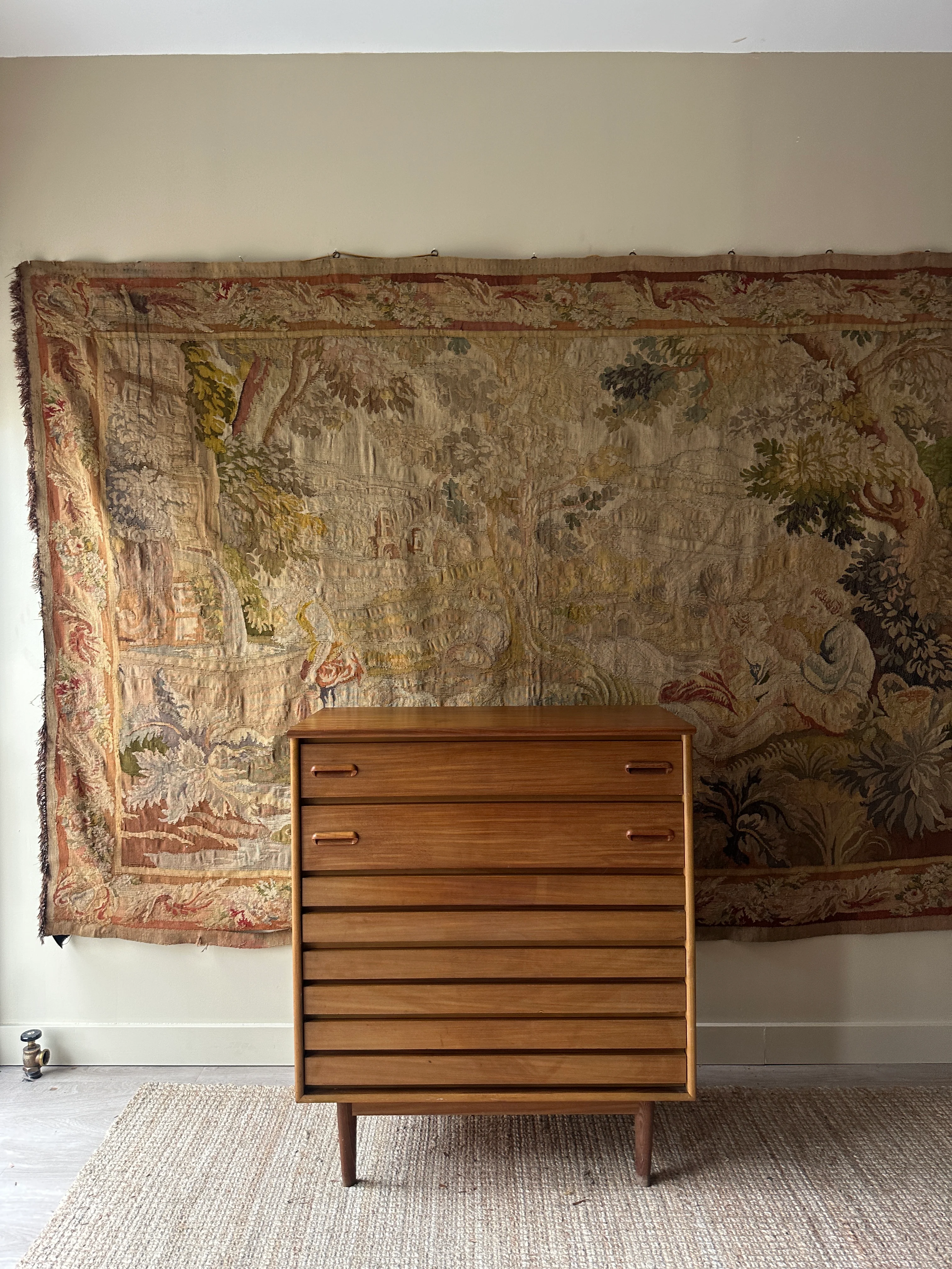 Stanley teak tallboy - Image 6