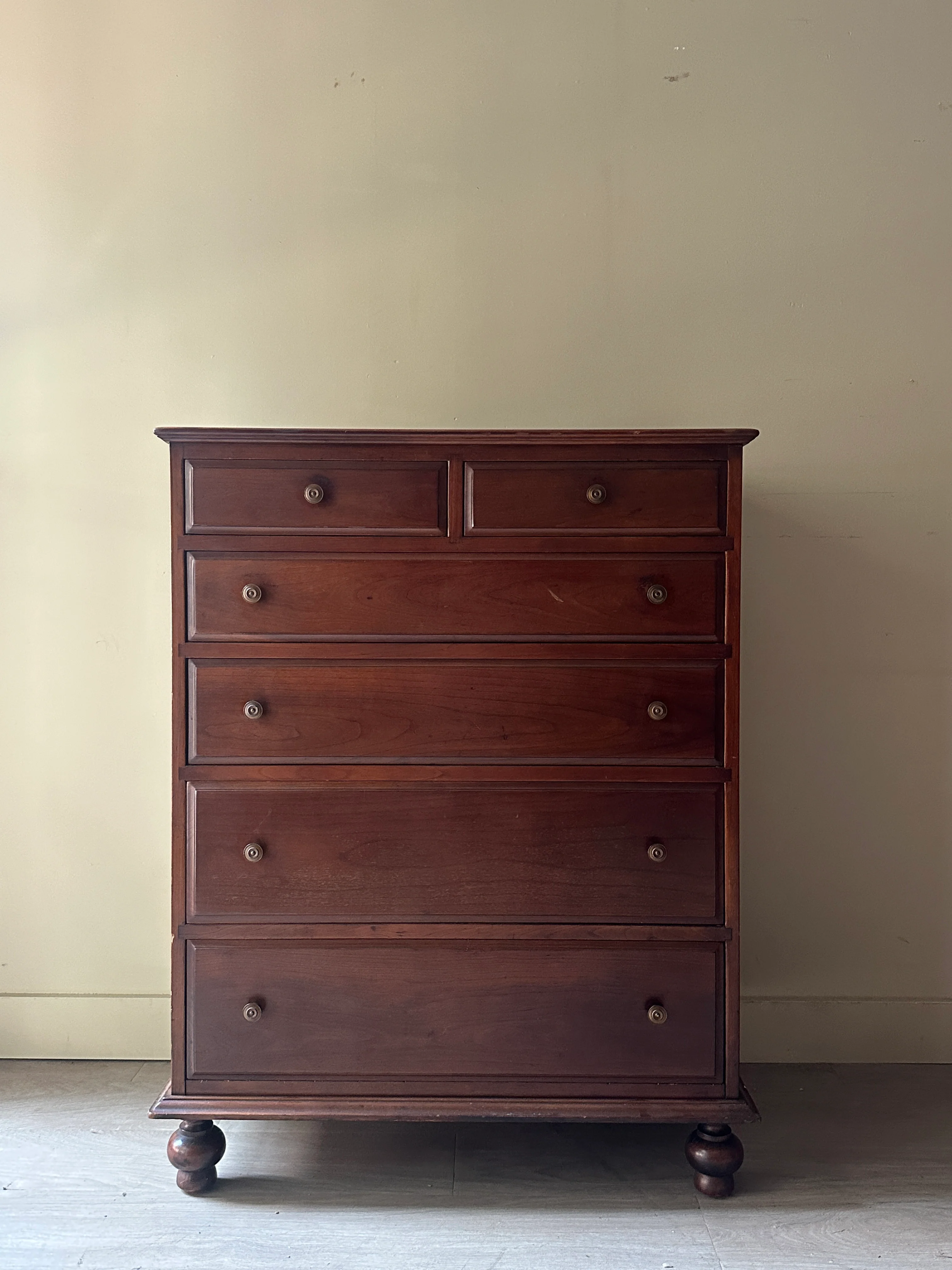 Stickley pine tallboy