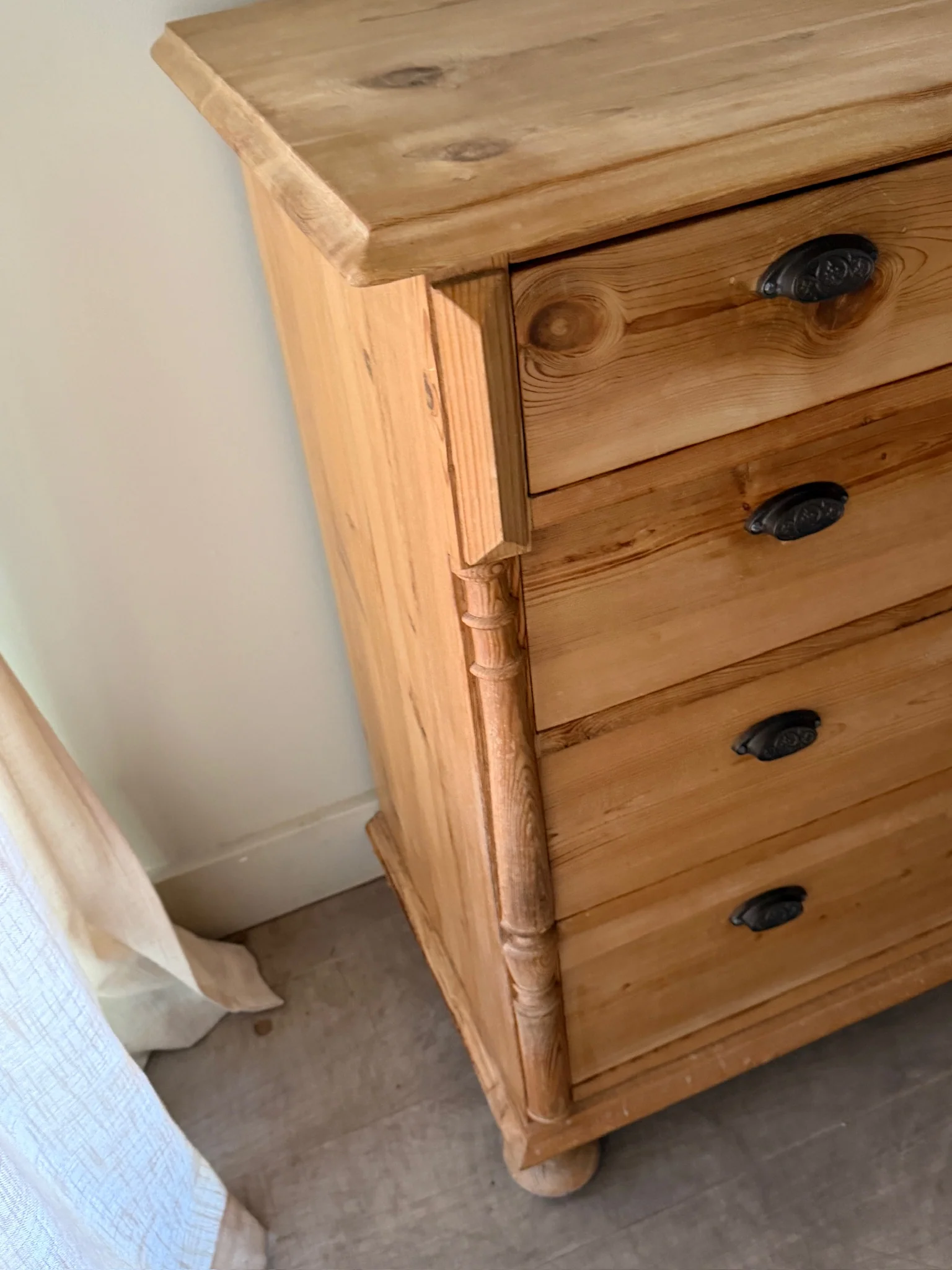 Swedish pine dresser - Image 4