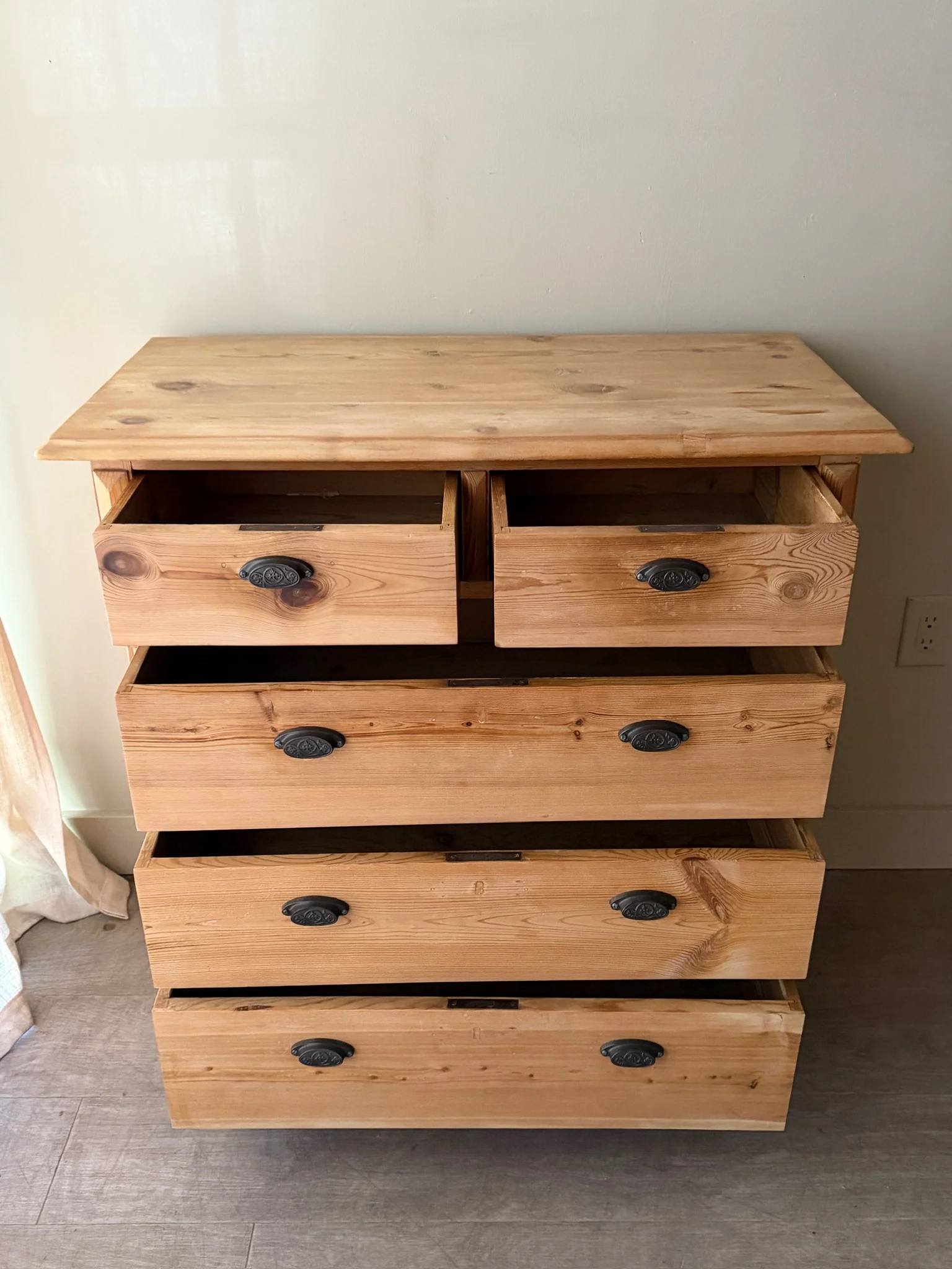 Swedish pine dresser - Image 6