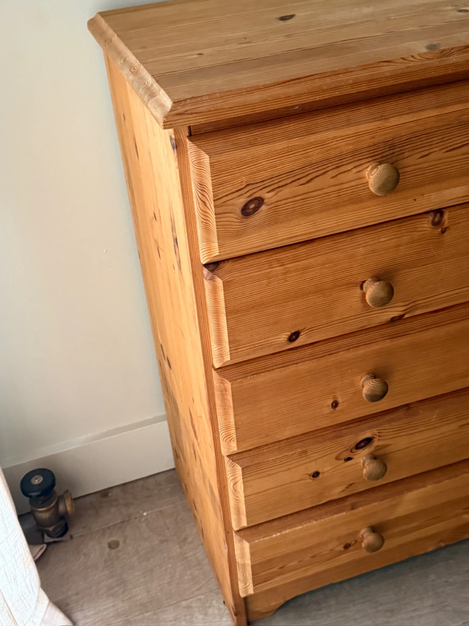 Swedish pine dresser - Image 3