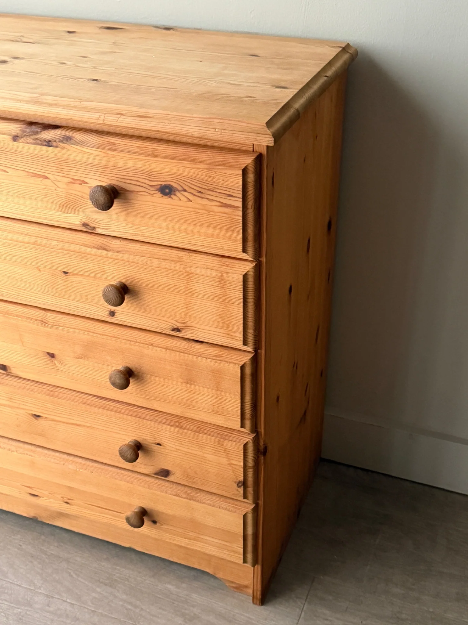 Swedish pine dresser - Image 4