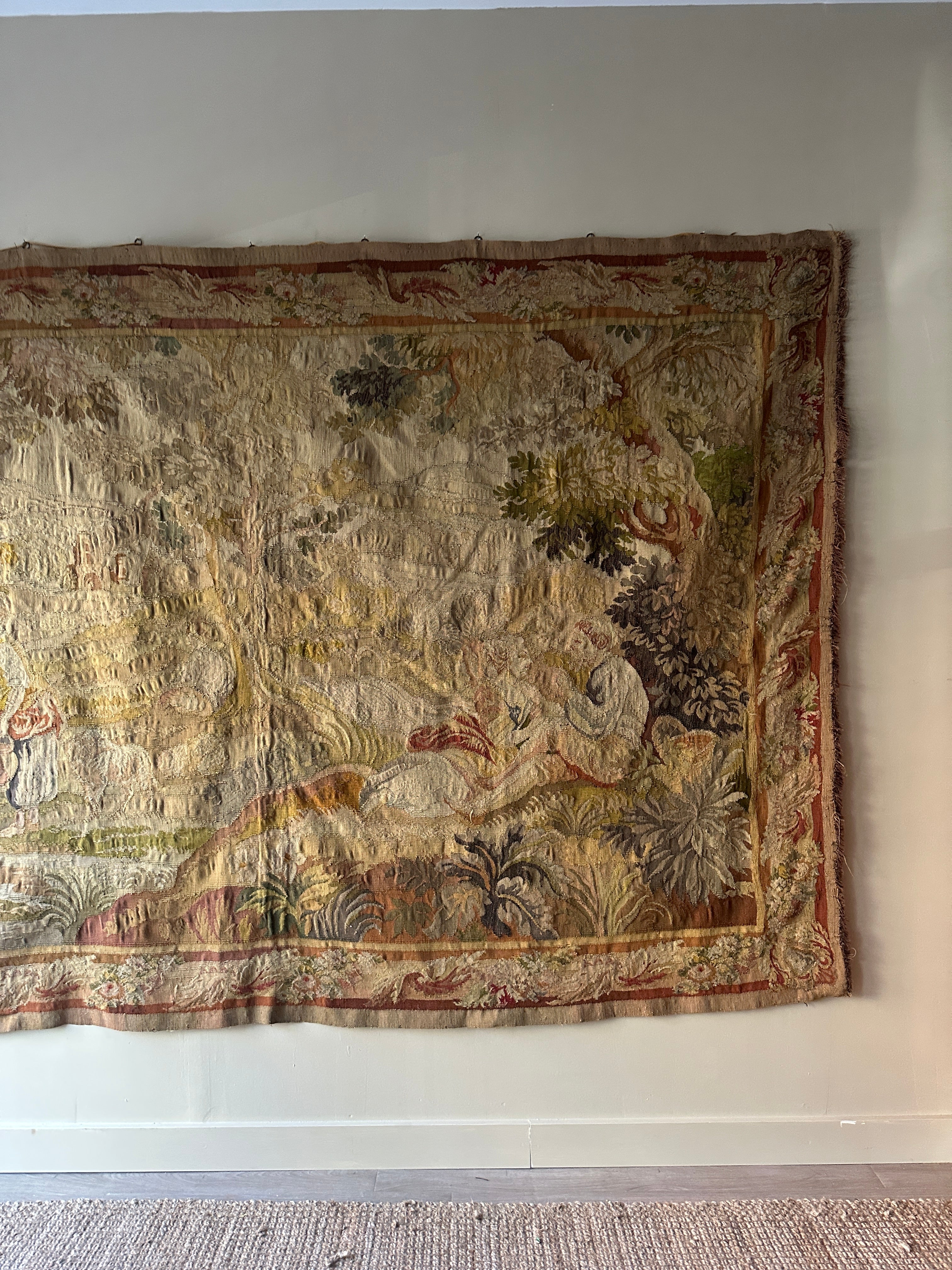 19th c. French tapestry - Image 2