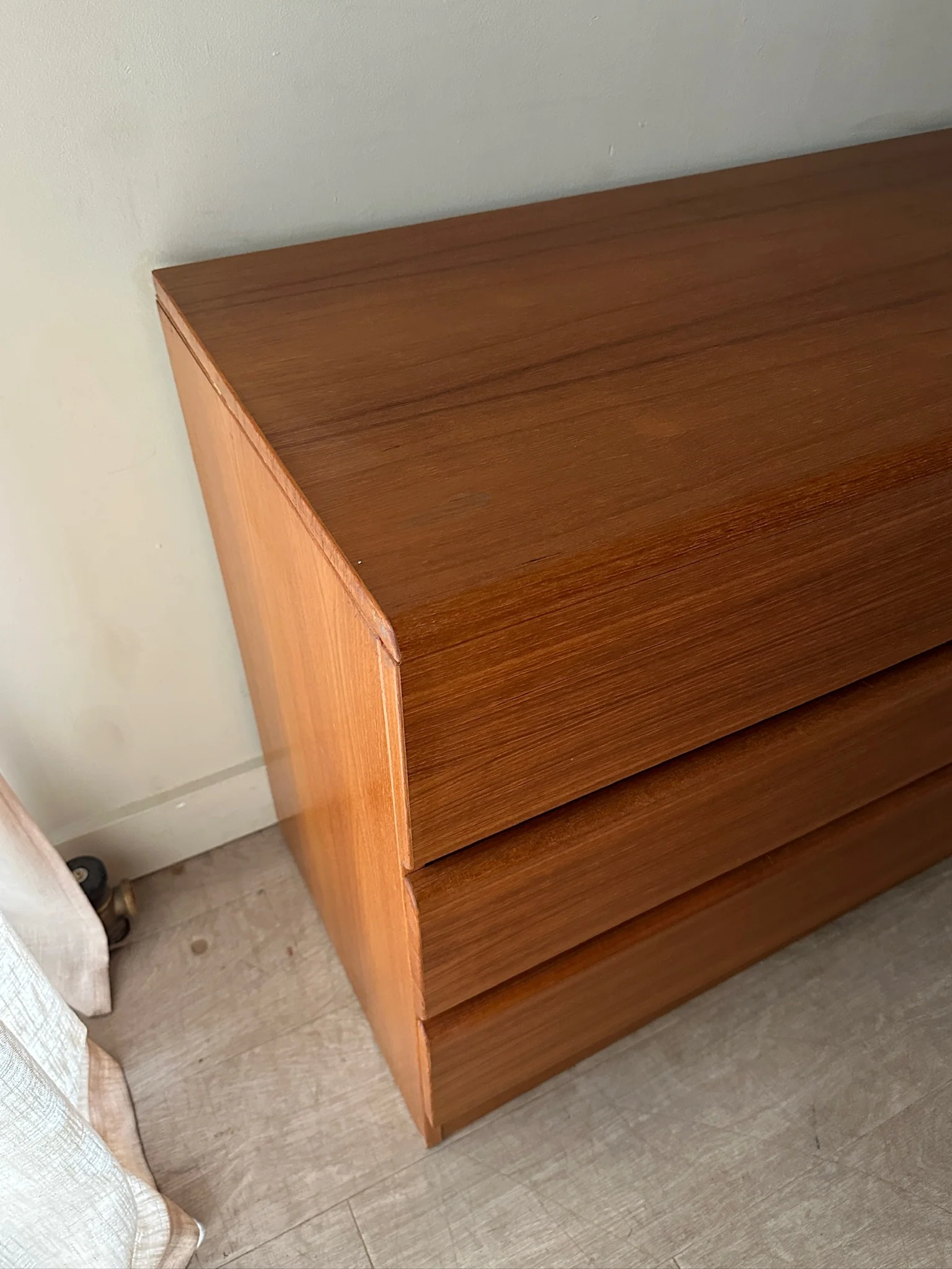 Teak 6-Drawer Dresser - Image 3