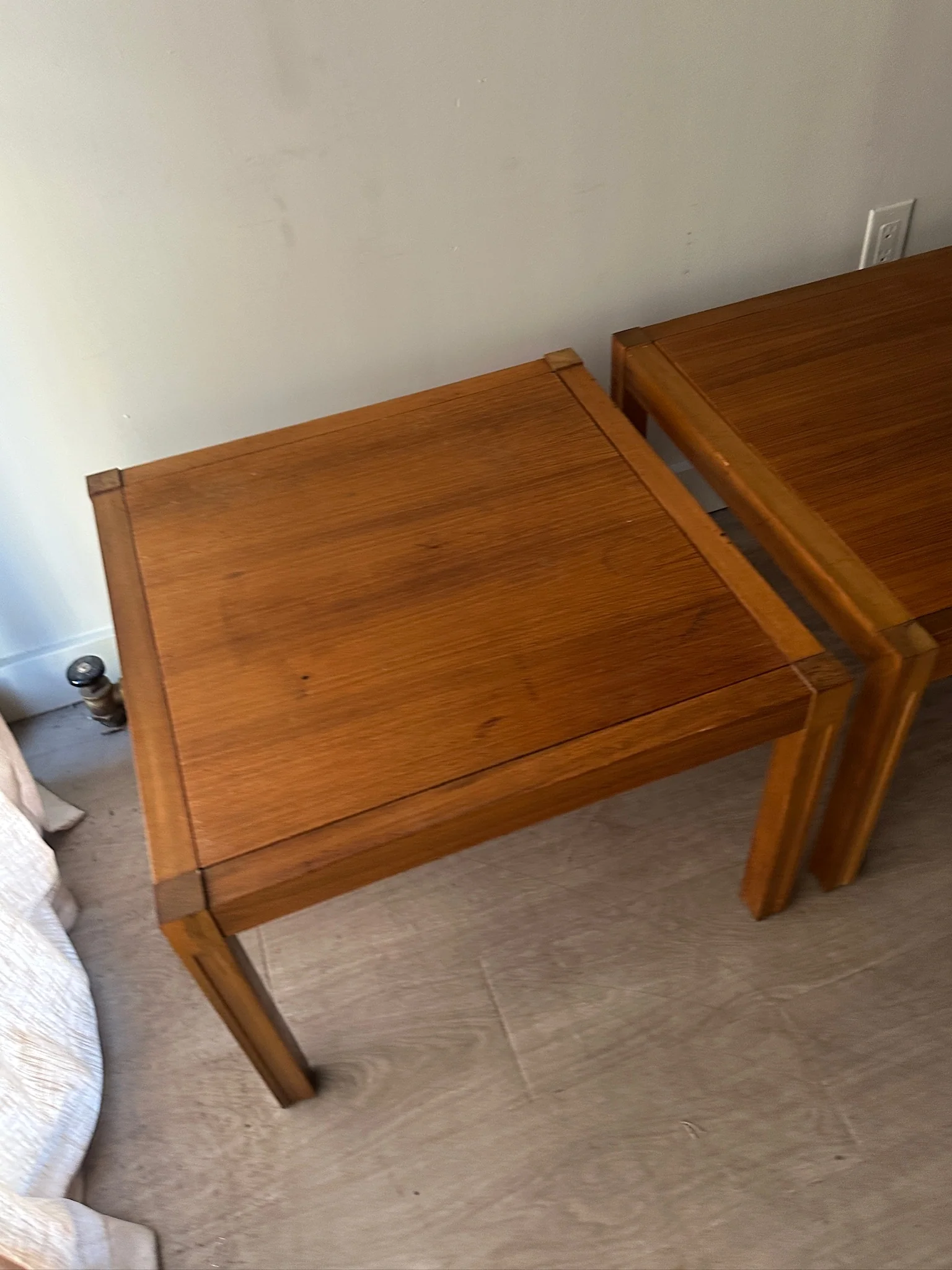 Teak coffee tables. Sold individually. - Image 3