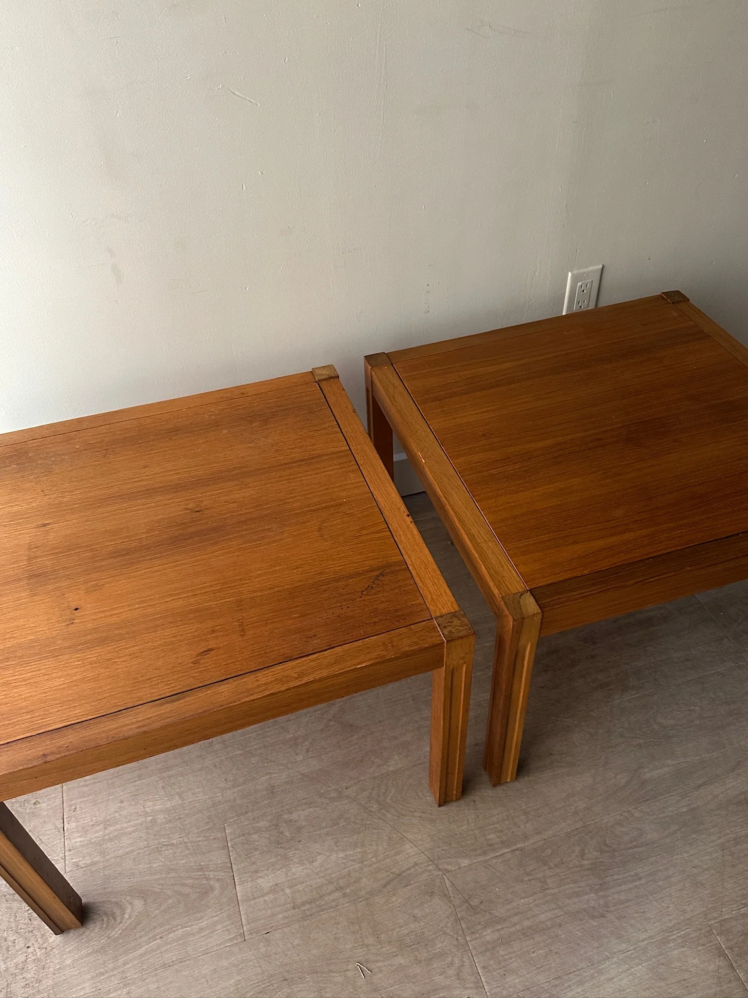 Teak coffee tables. Sold individually. - Image 4