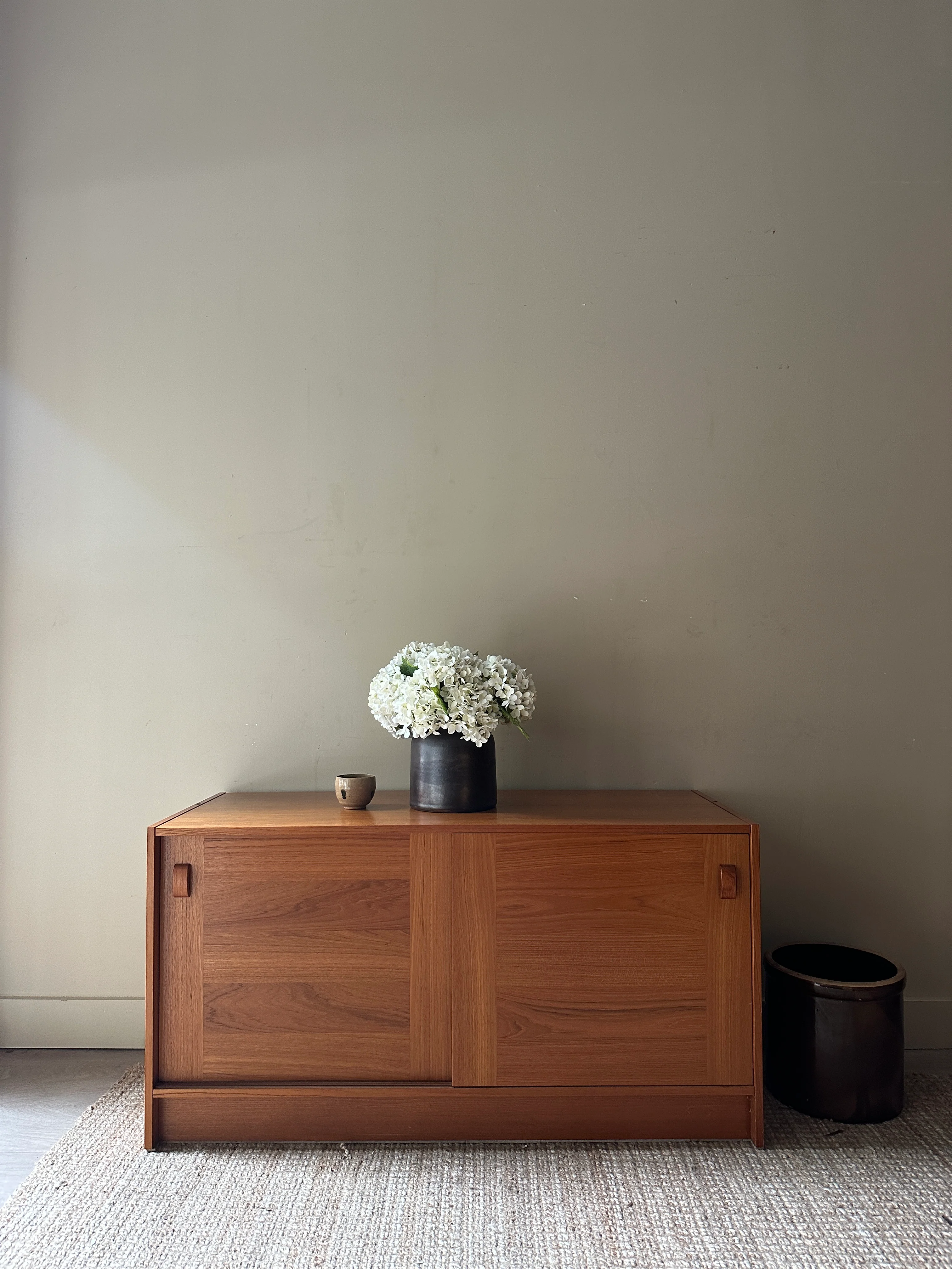Teak console