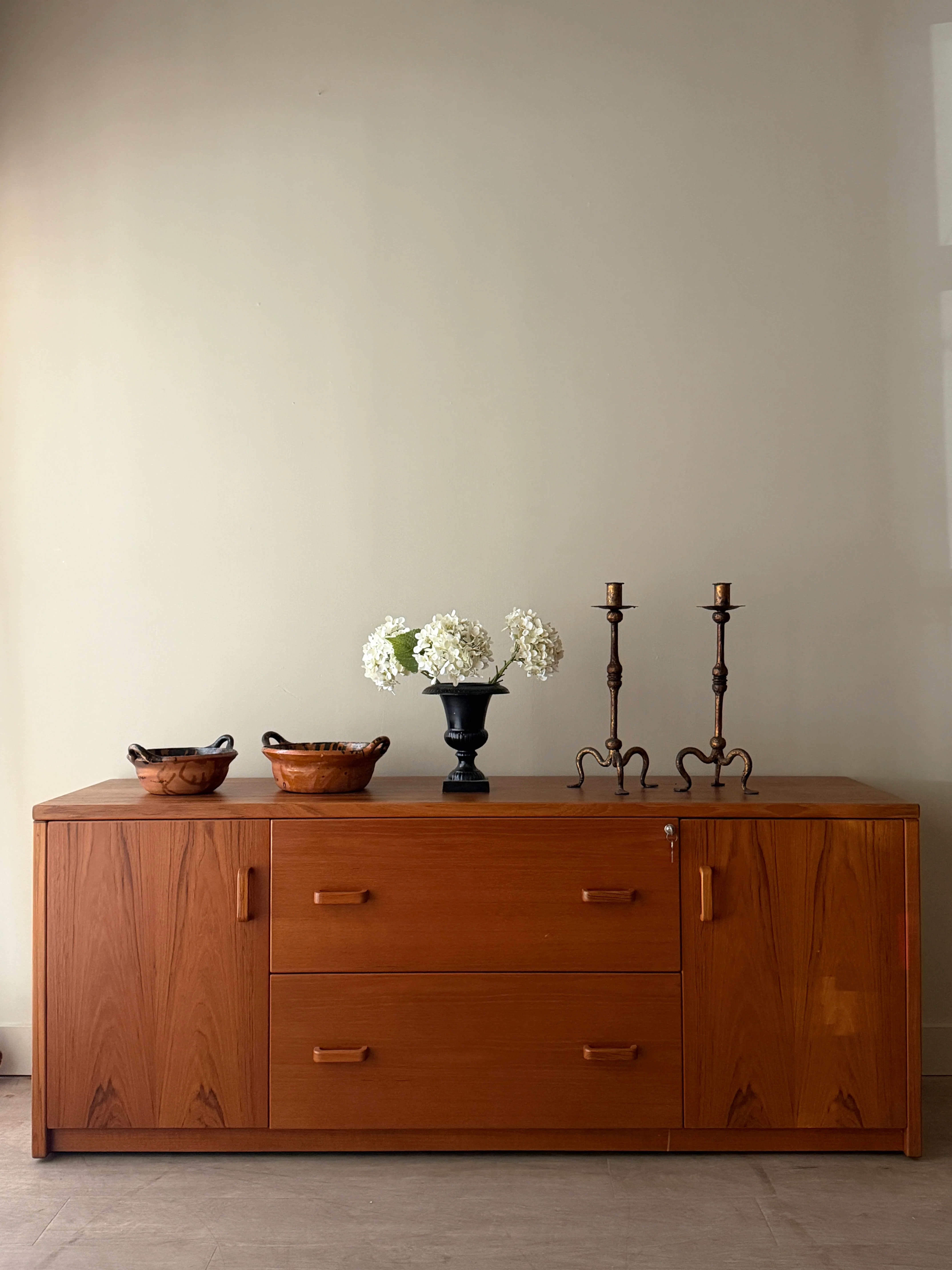 Teak credenza