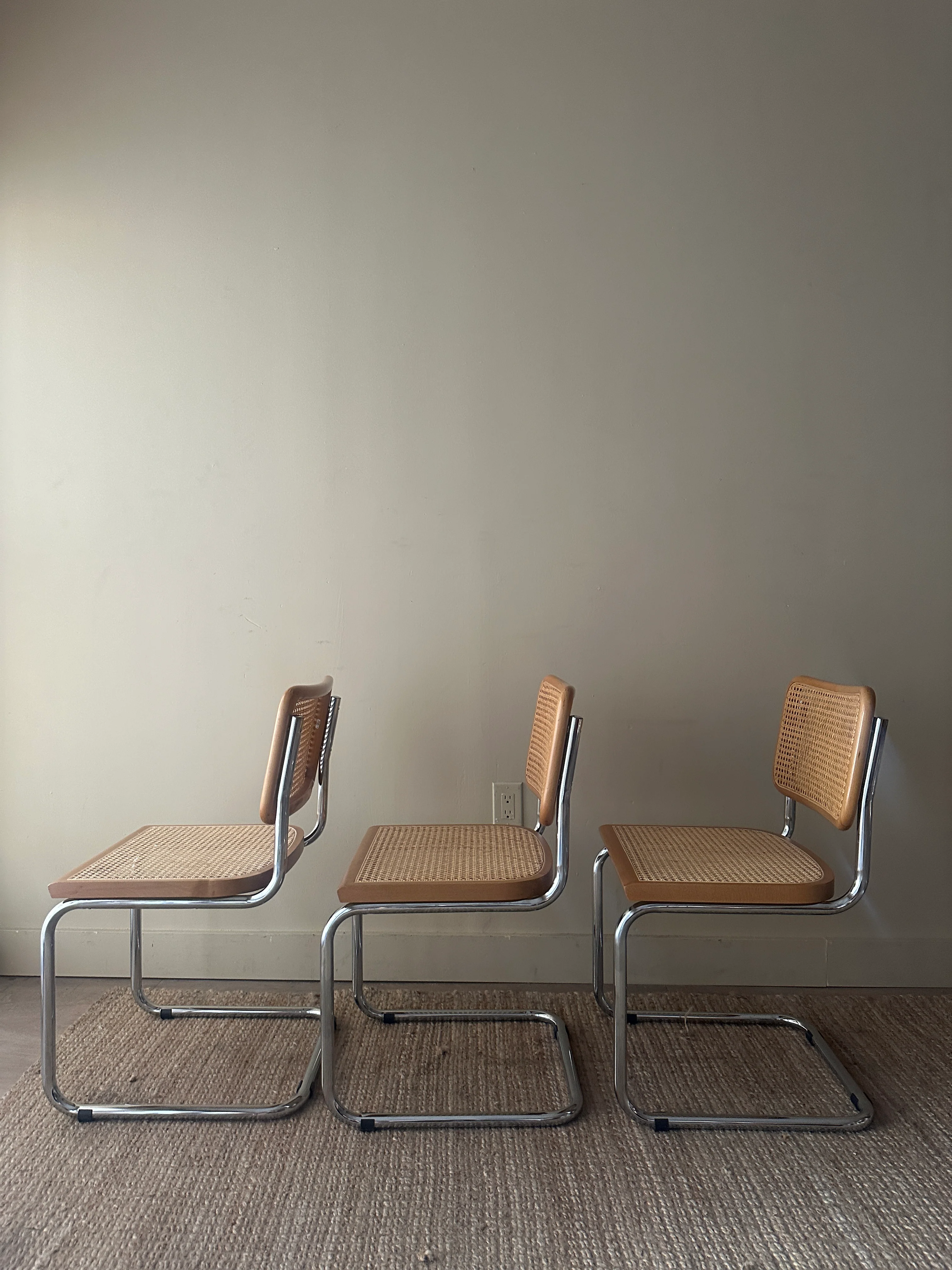 Three cesca chairs. Sold individually. - Image 3