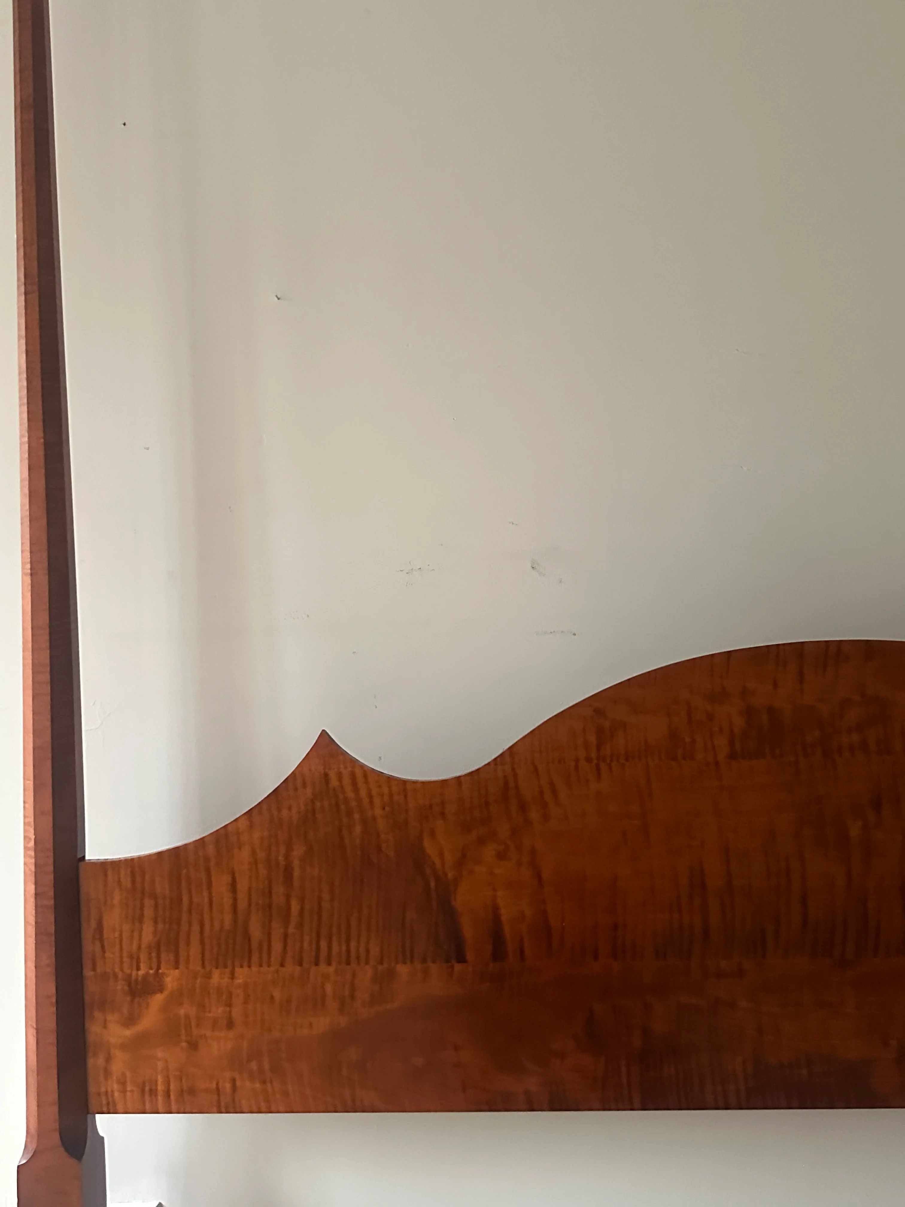 Tiger maple headboard - Image 4