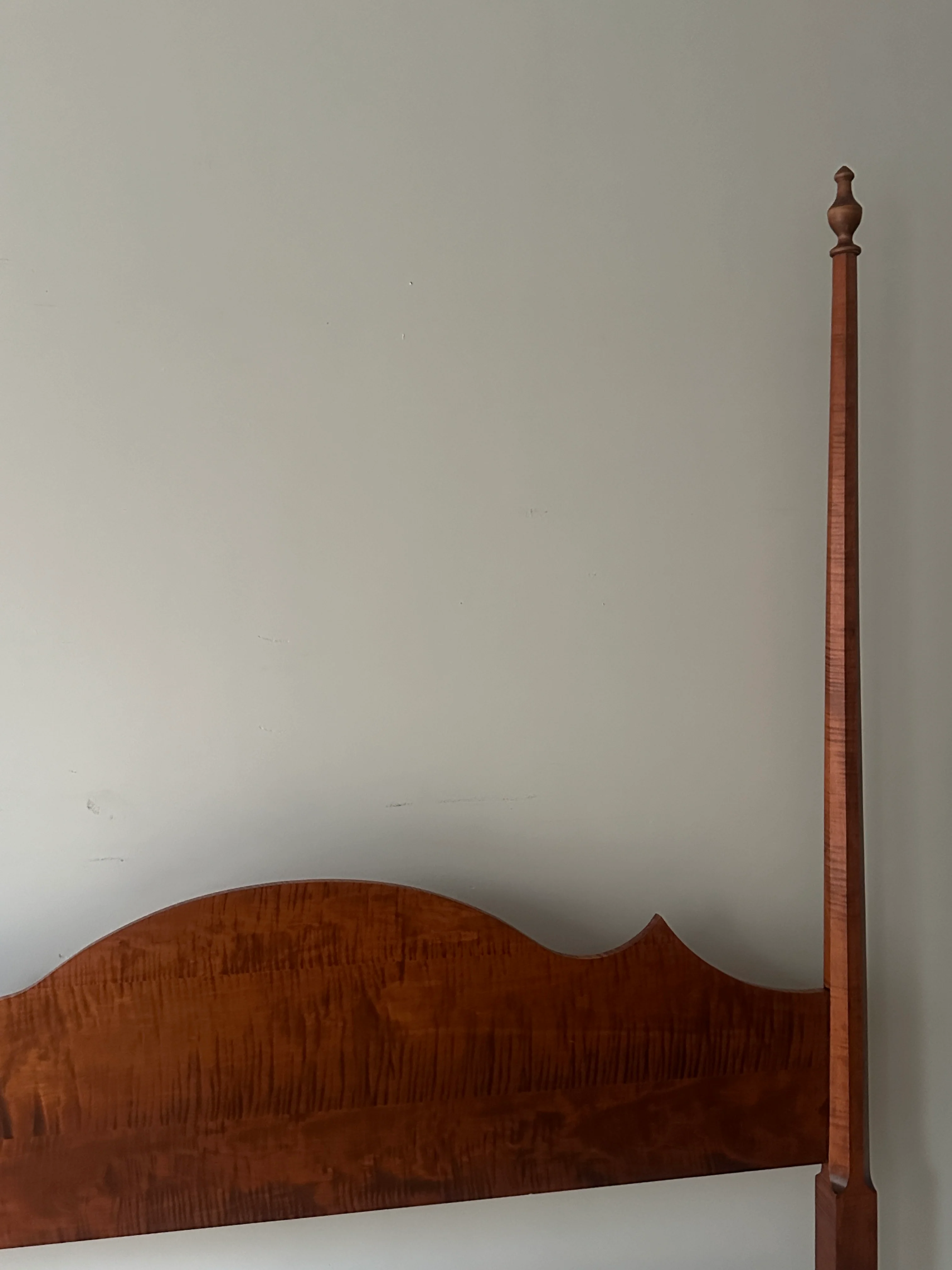 Tiger maple headboard - Image 6