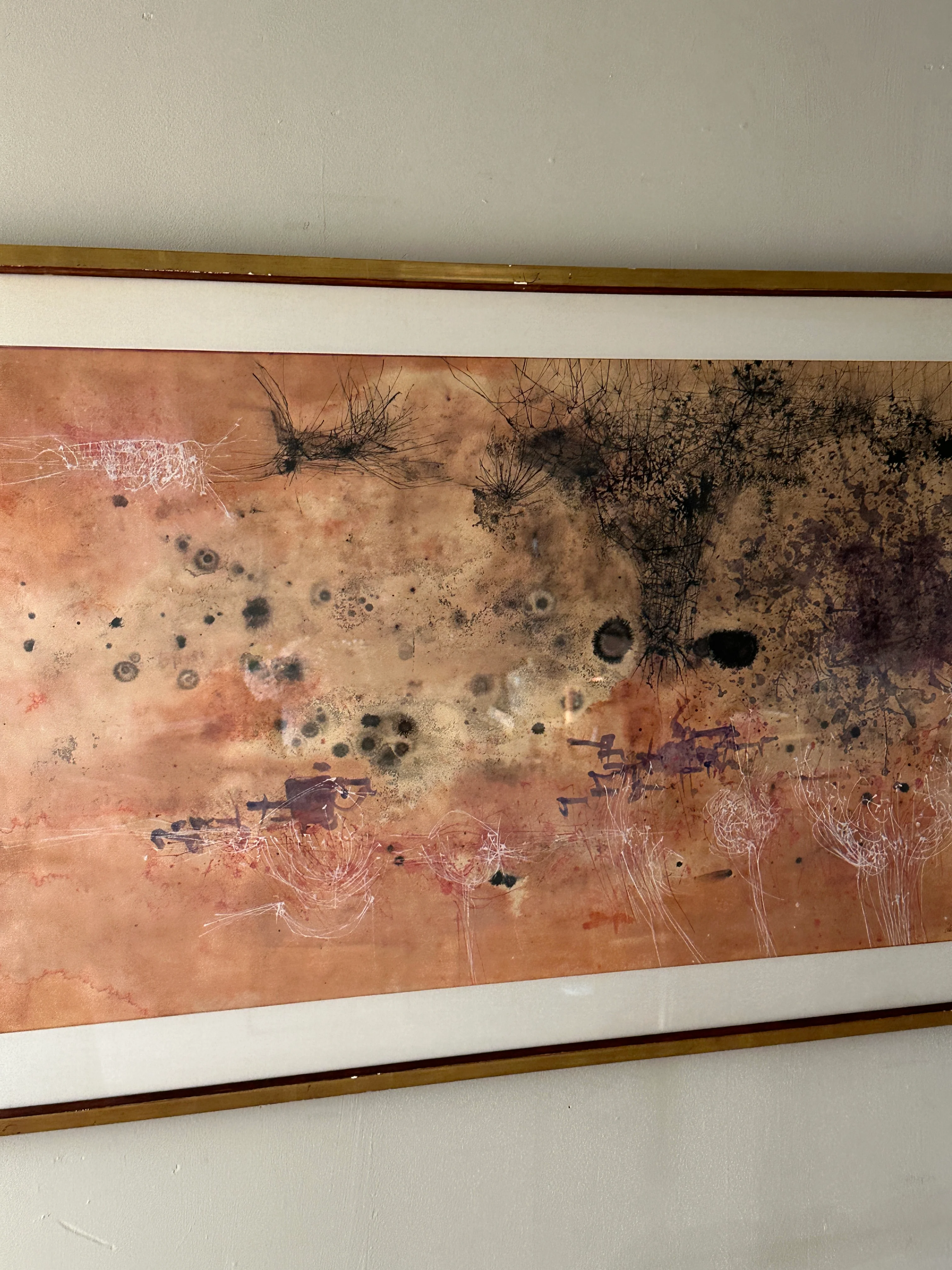 Untitled abstract mixed media by Dale Joe 1953 - Image 4
