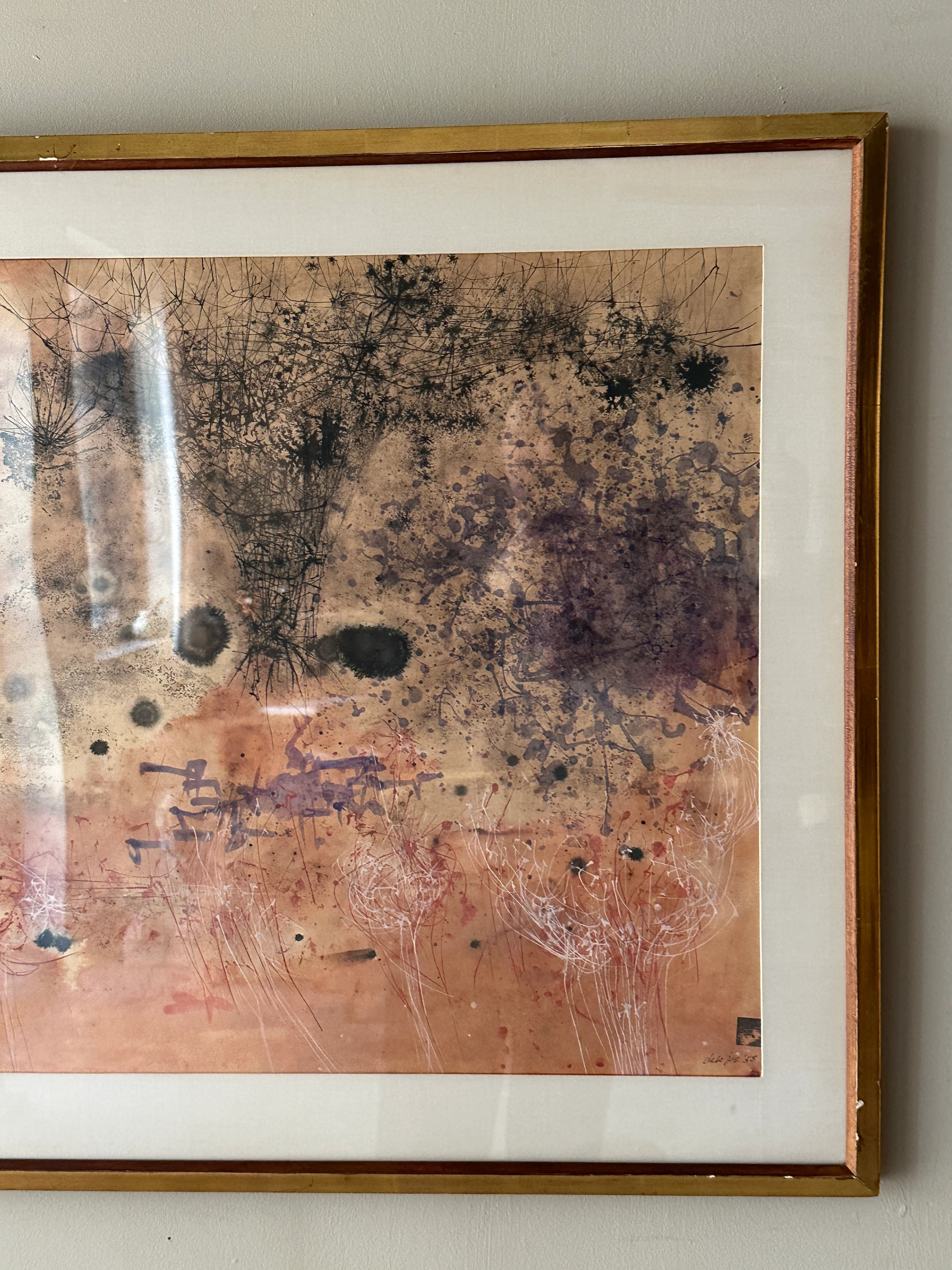 Untitled abstract mixed media by Dale Joe 1953 - Image 5