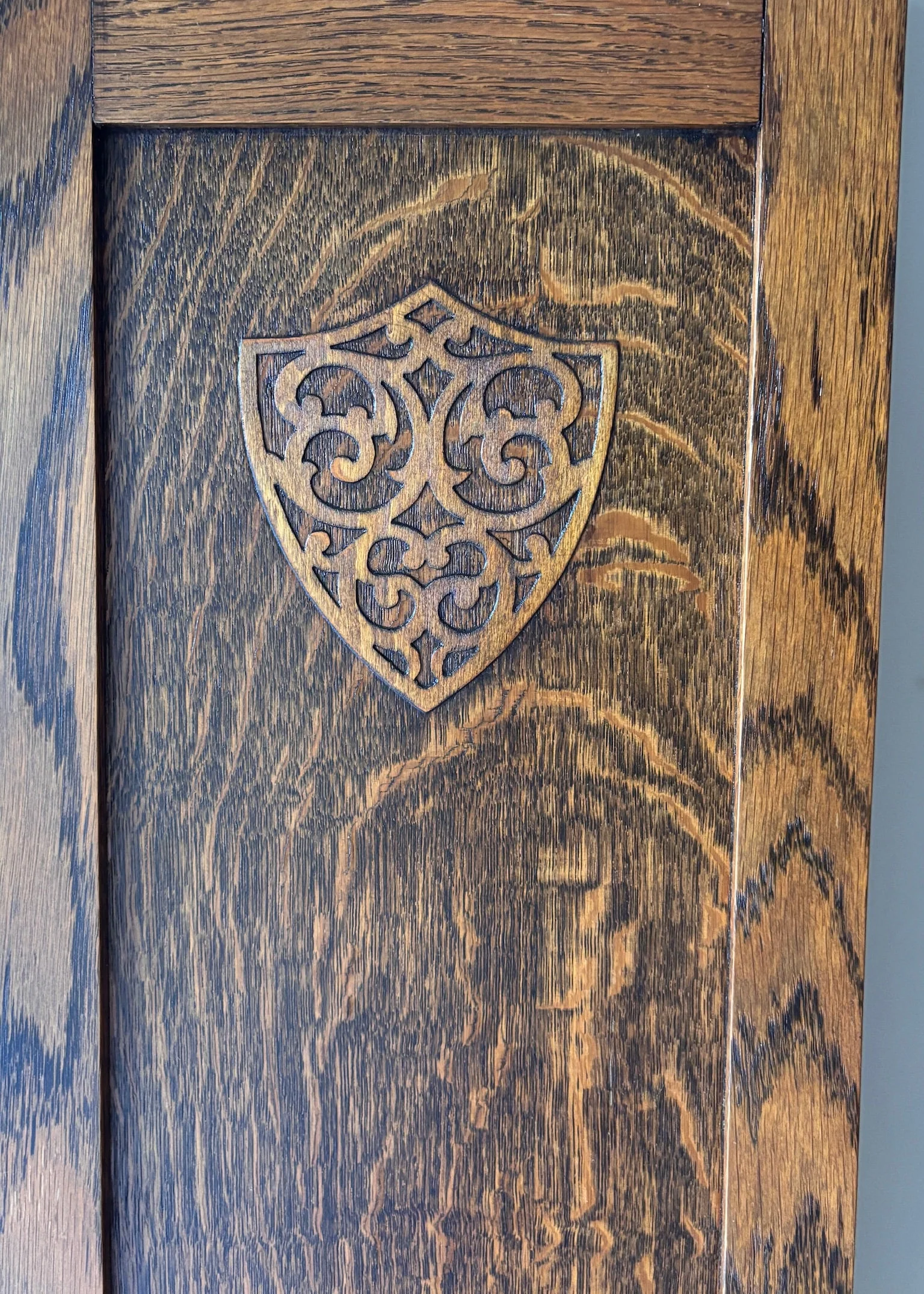 Oak armoire - Image 5