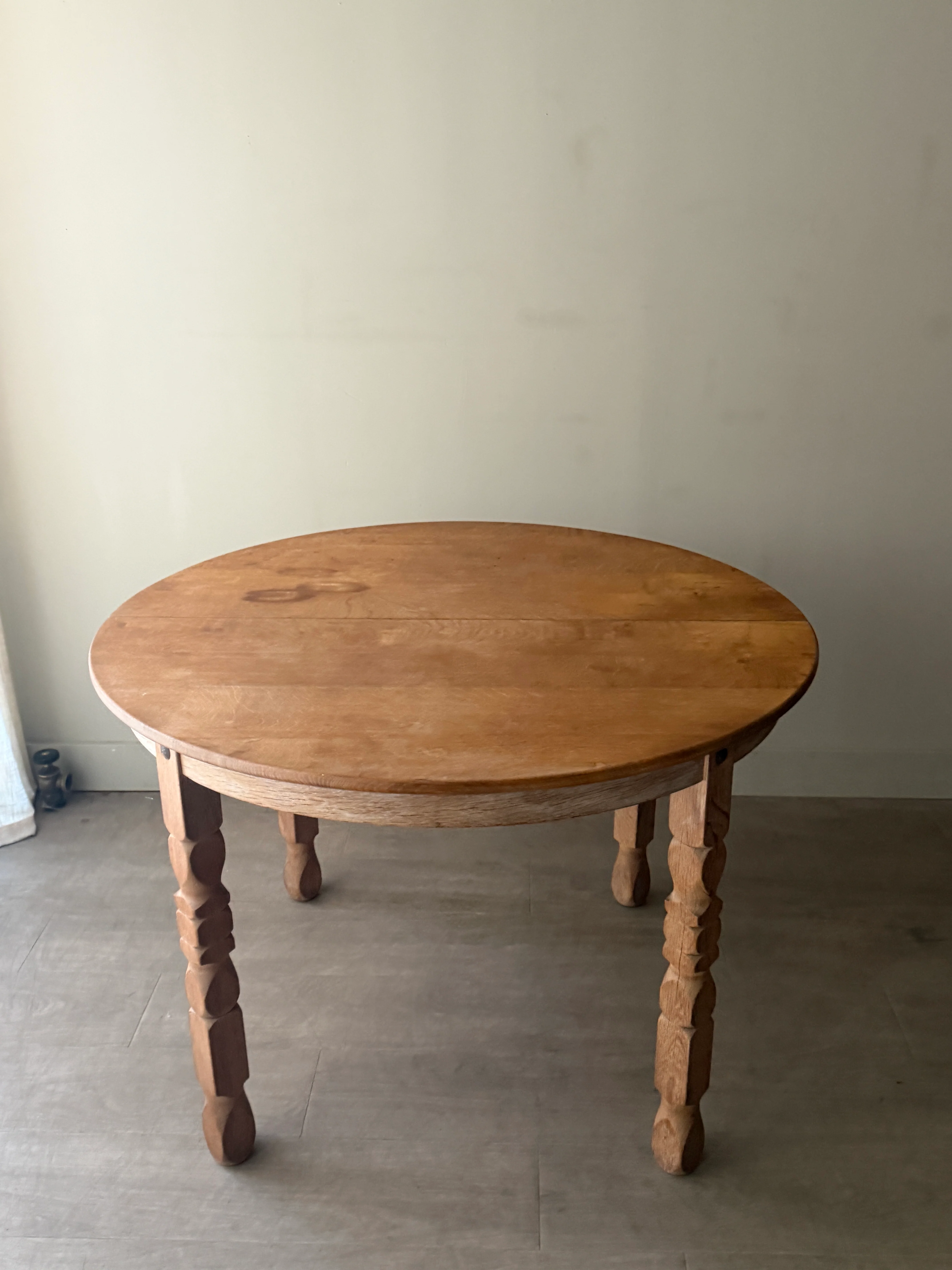 Logeskov Mobler Danish oak dining table with leaves - Image 2