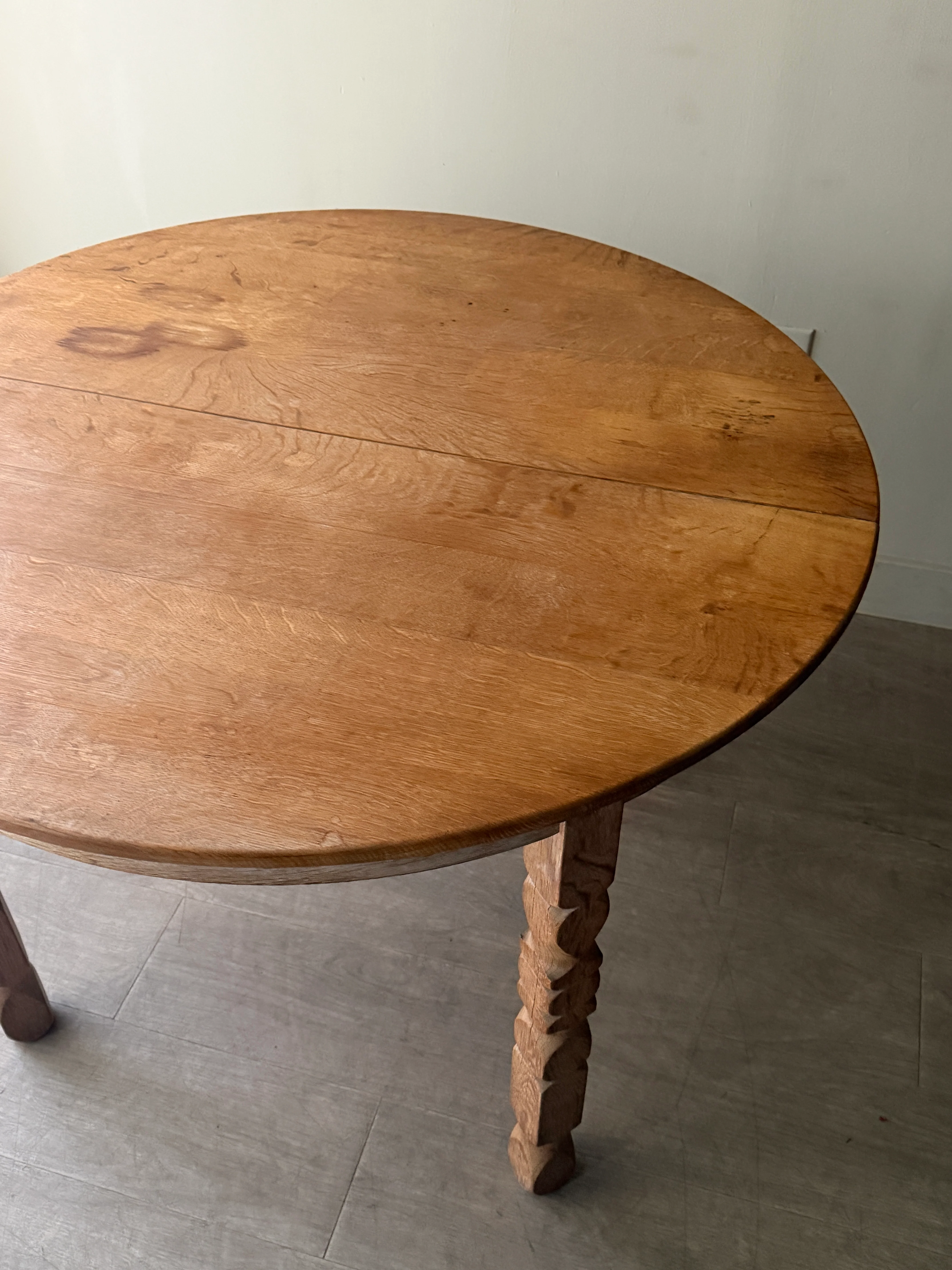 Logeskov Mobler Danish oak dining table with leaves - Image 3