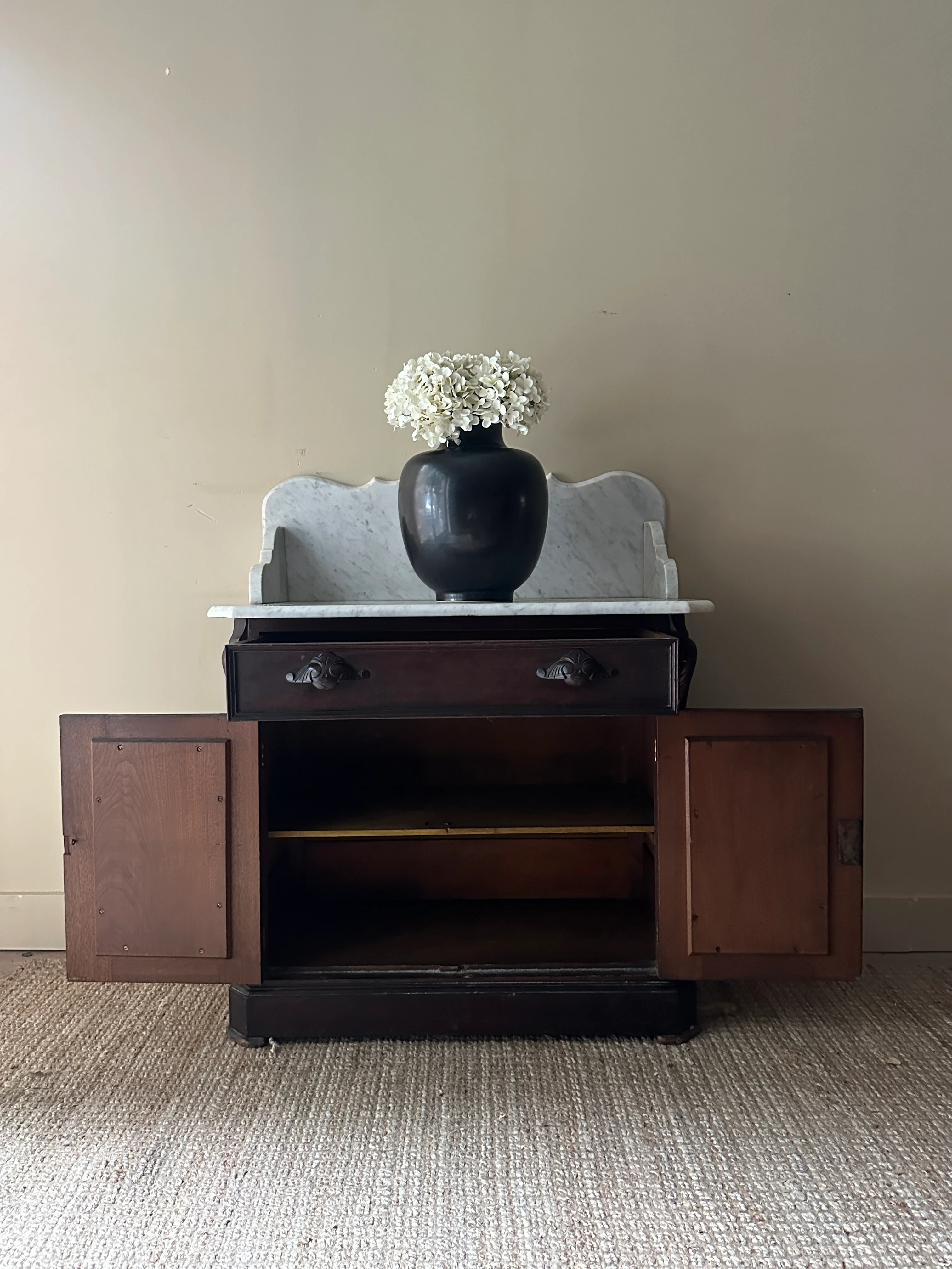 Victorian Marble Top Washstand - Image 5