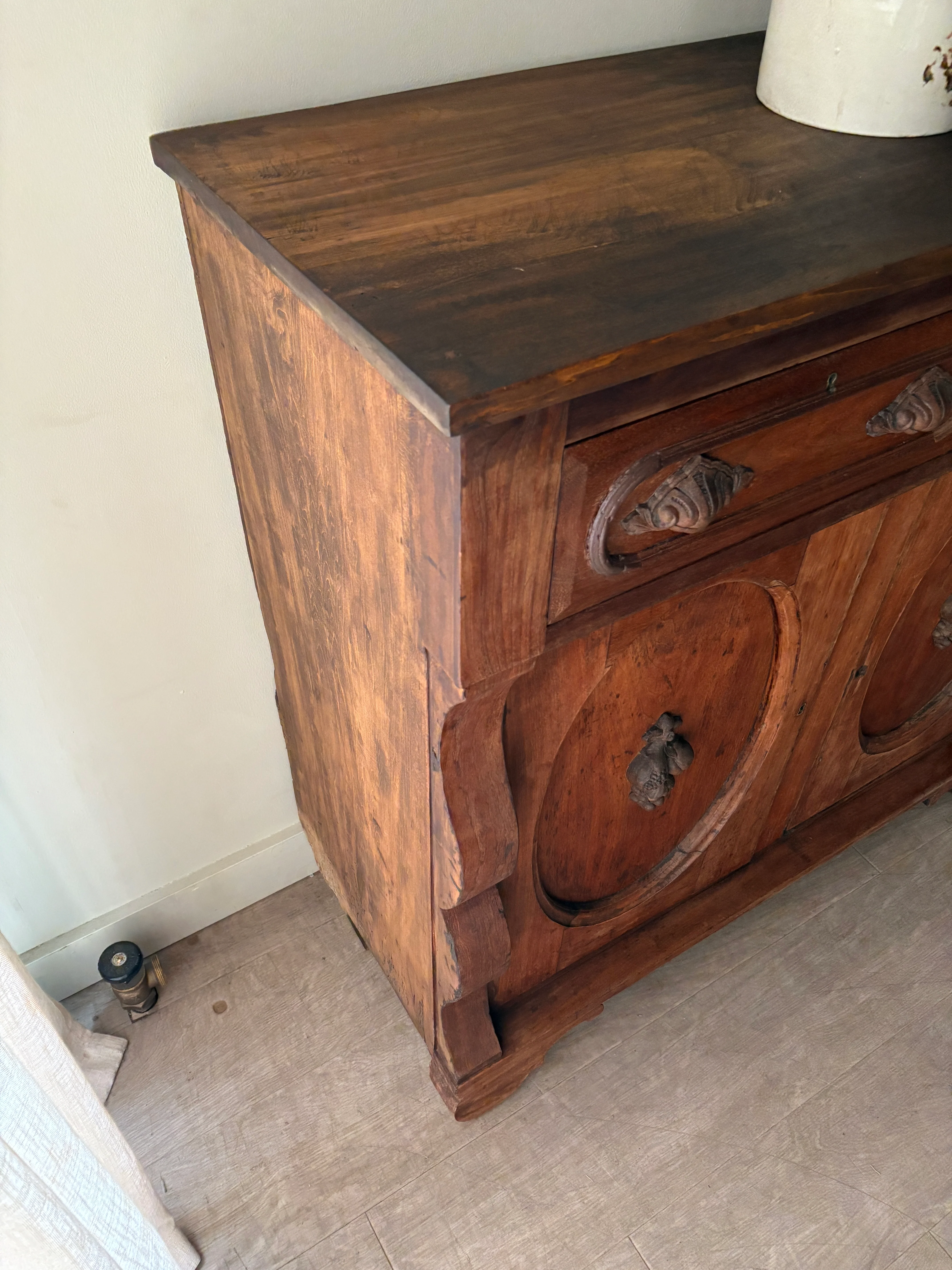 Victorian walnut server - Image 3