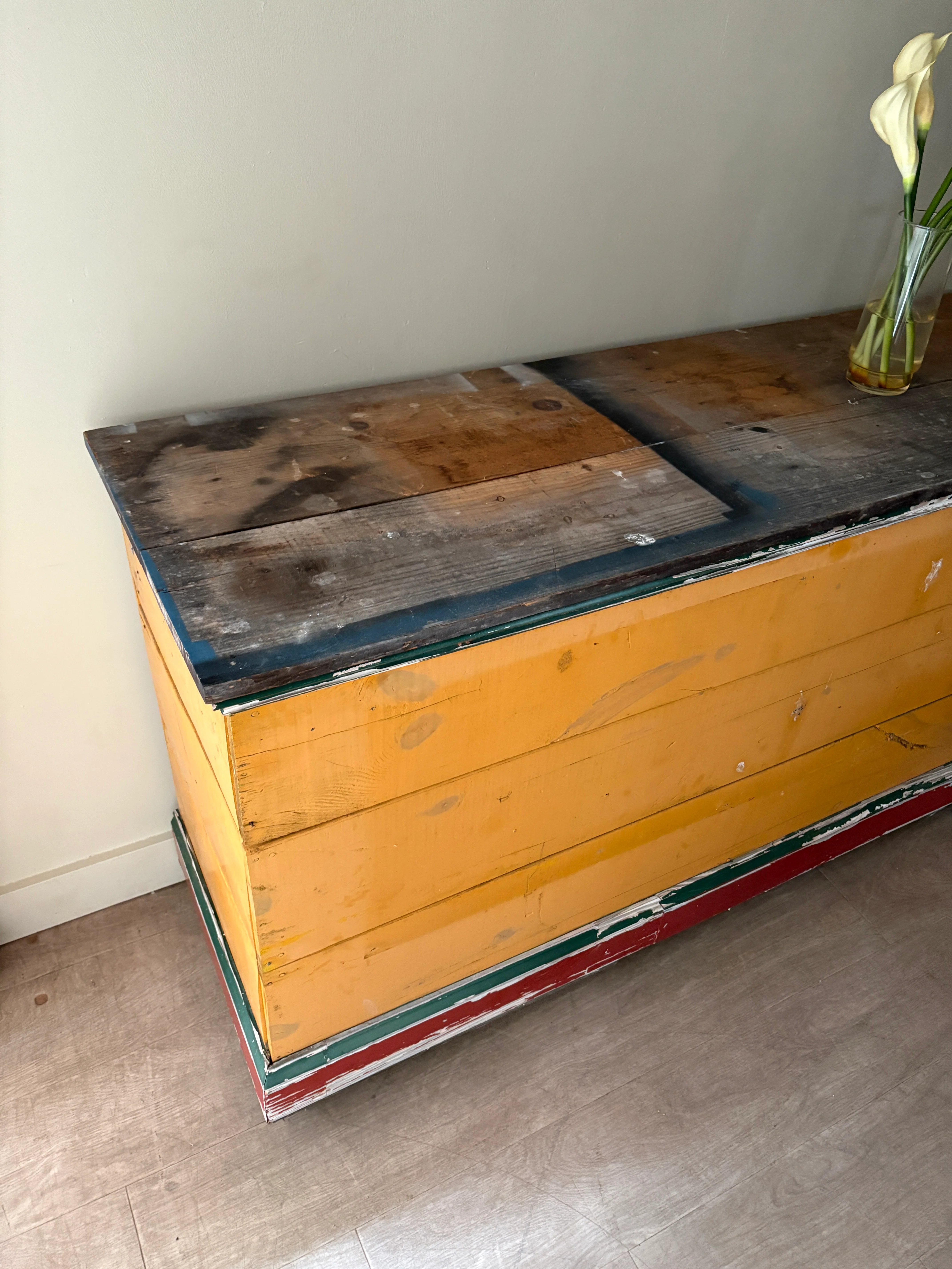 Painted country store counter - Image 4