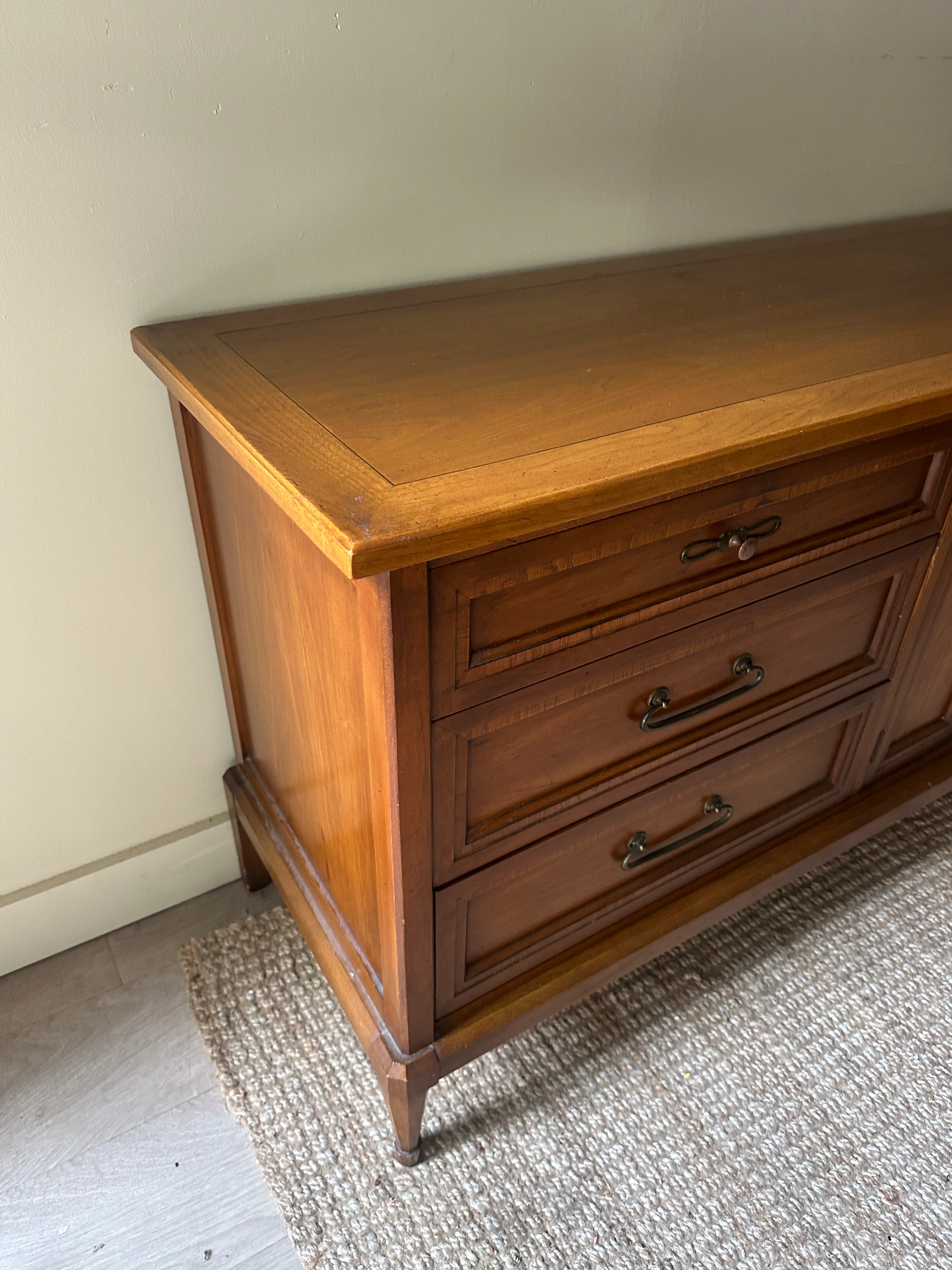 Walnut 9 drawer credenza - Image 3