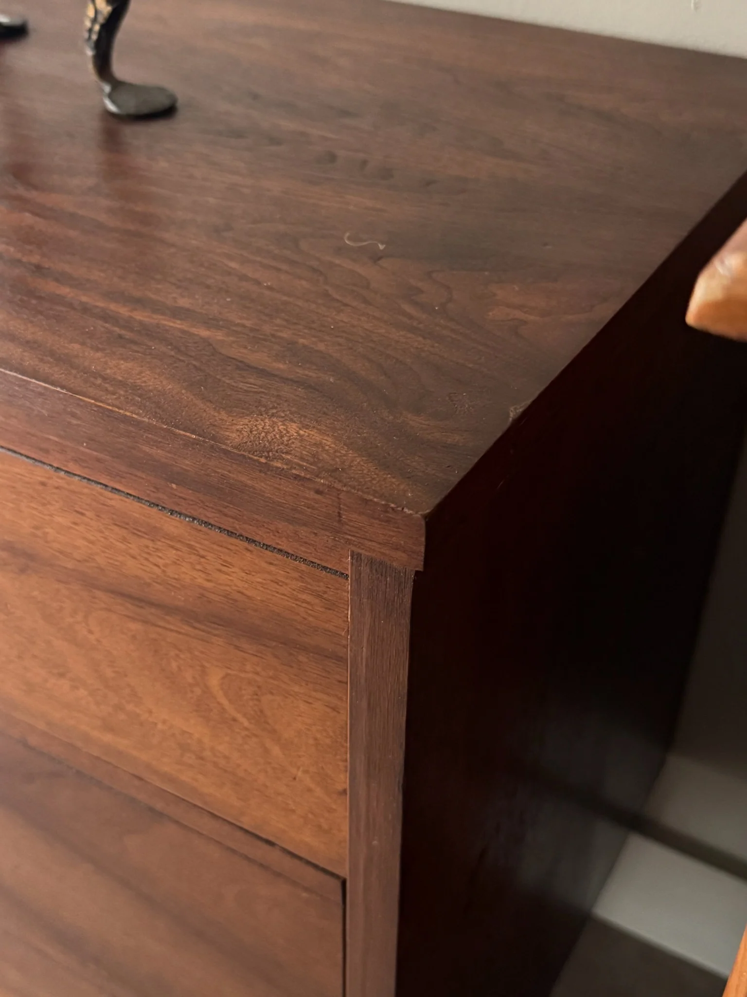 Walnut 9 drawer dresser - Image 3