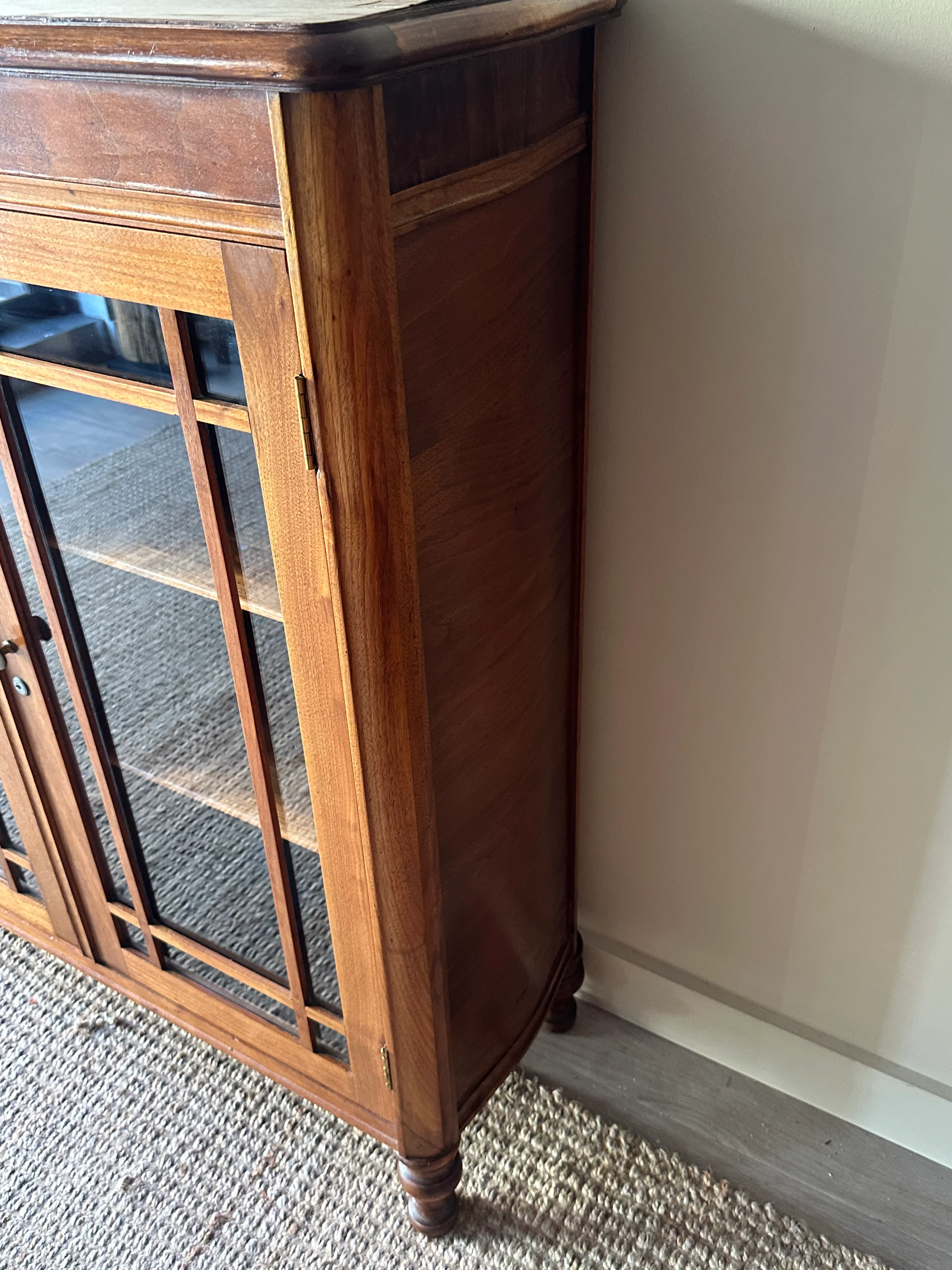 Walnut bookcase - Image 3