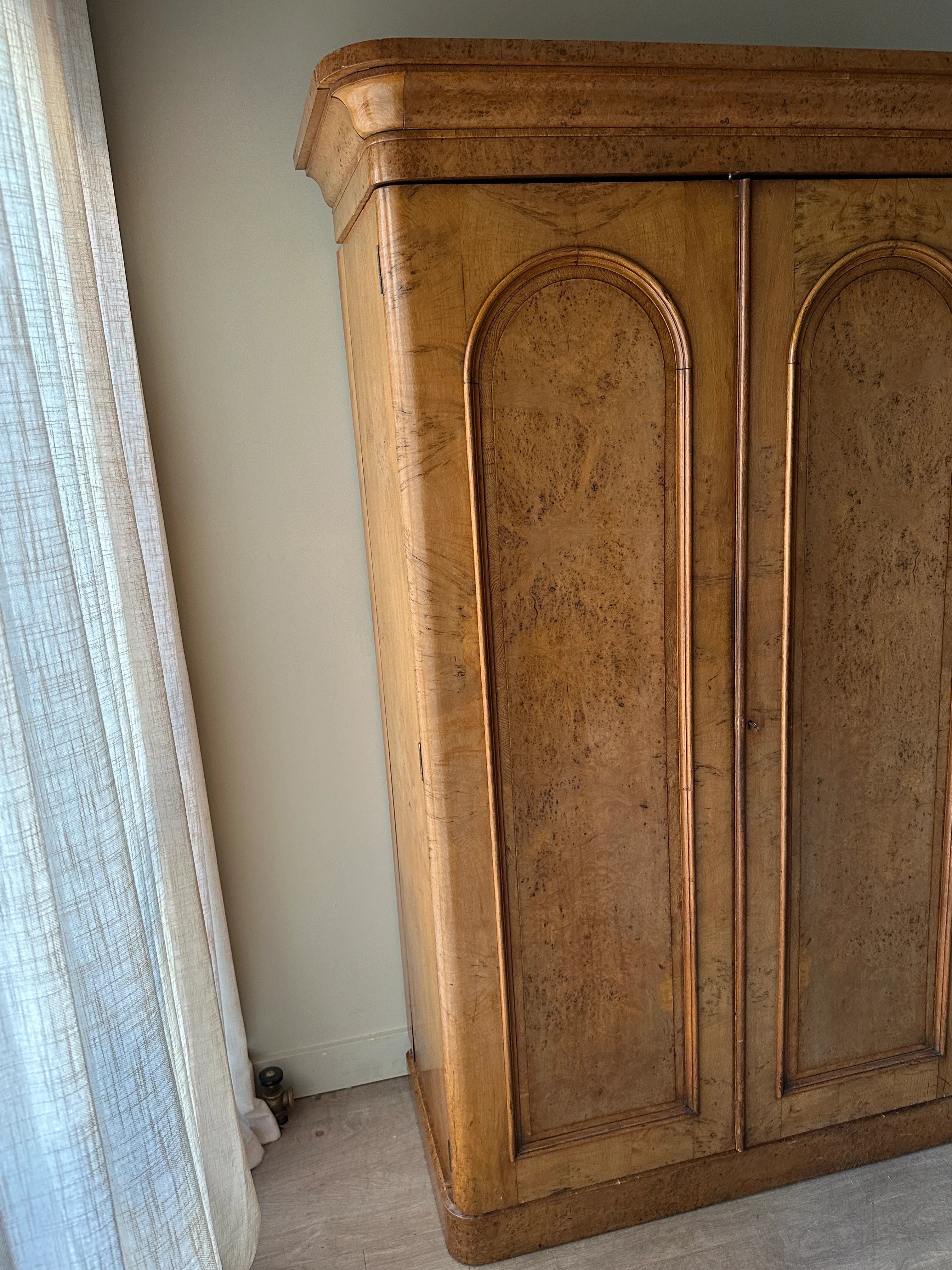 Walnut Burl Armoire - Image 2