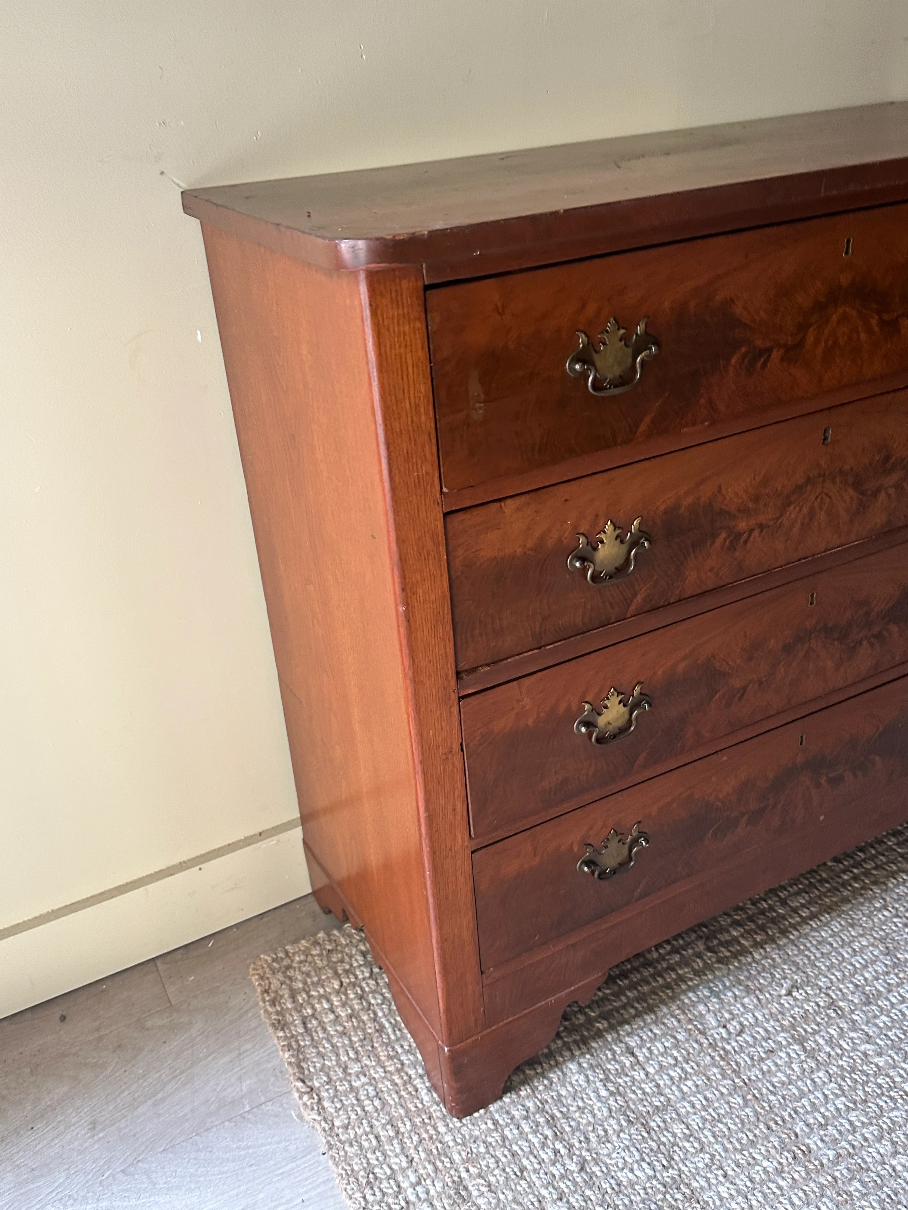 Walnut burl dresser - Image 3
