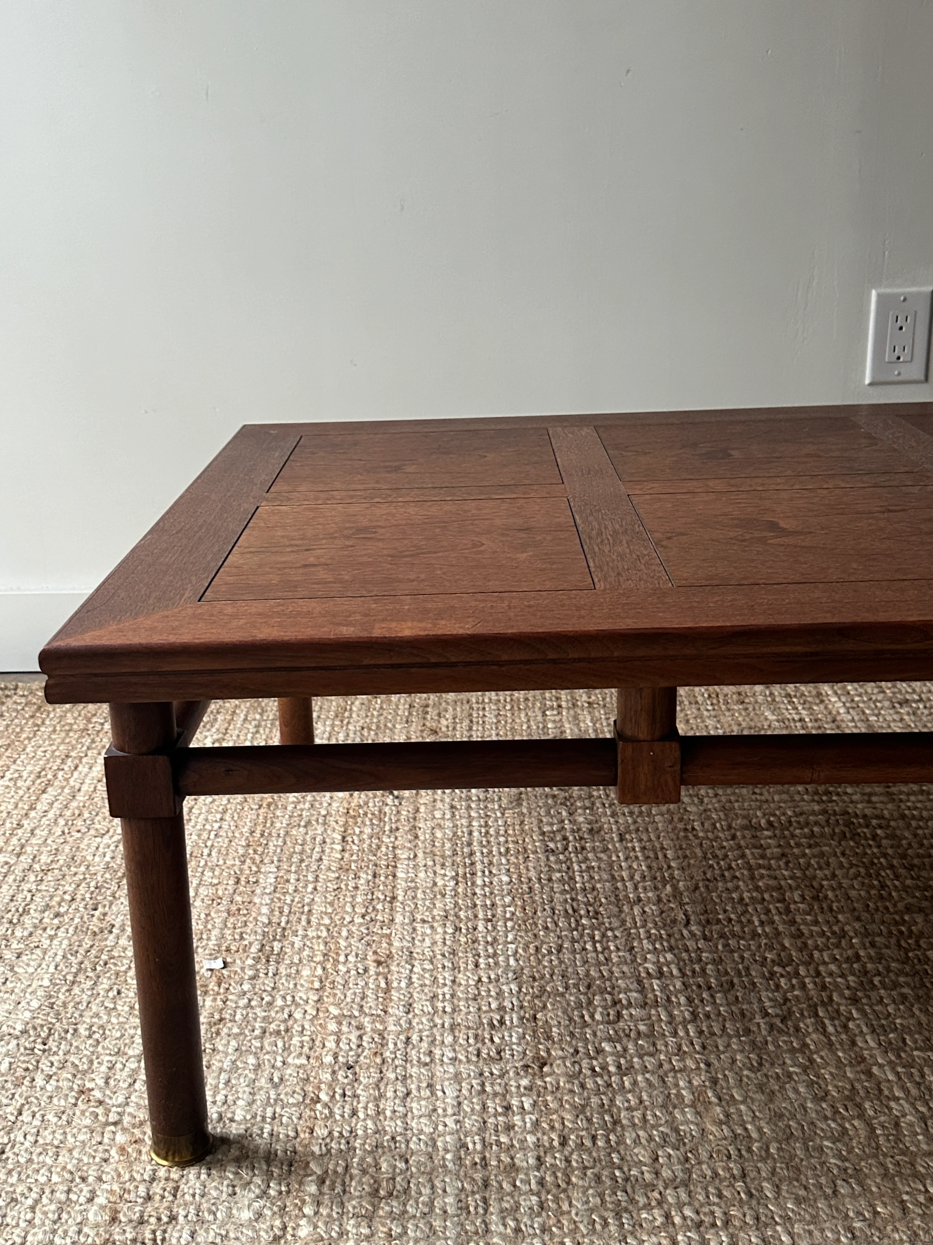 Walnut coffee table - Image 5