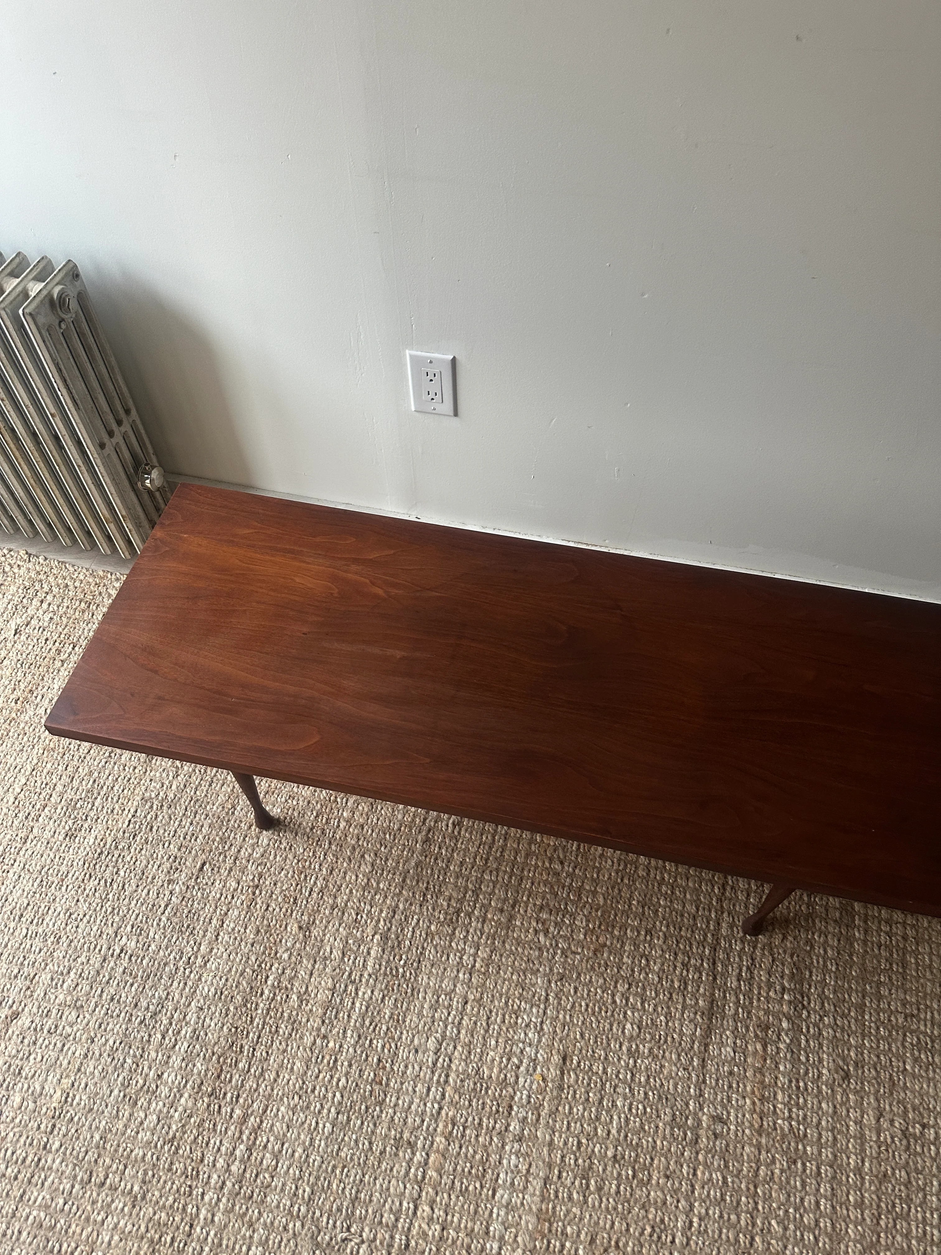 Walnut coffee table - Image 4