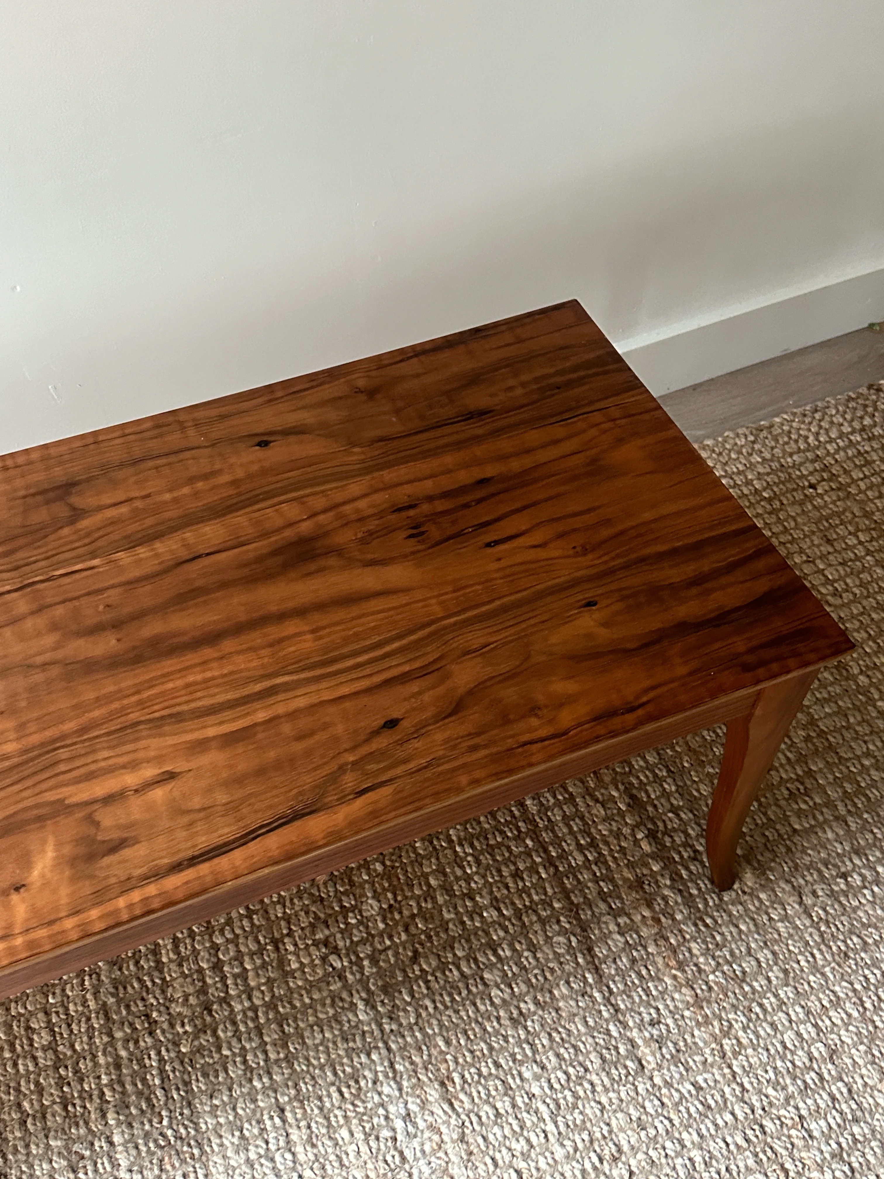 Walnut coffee table - Image 4