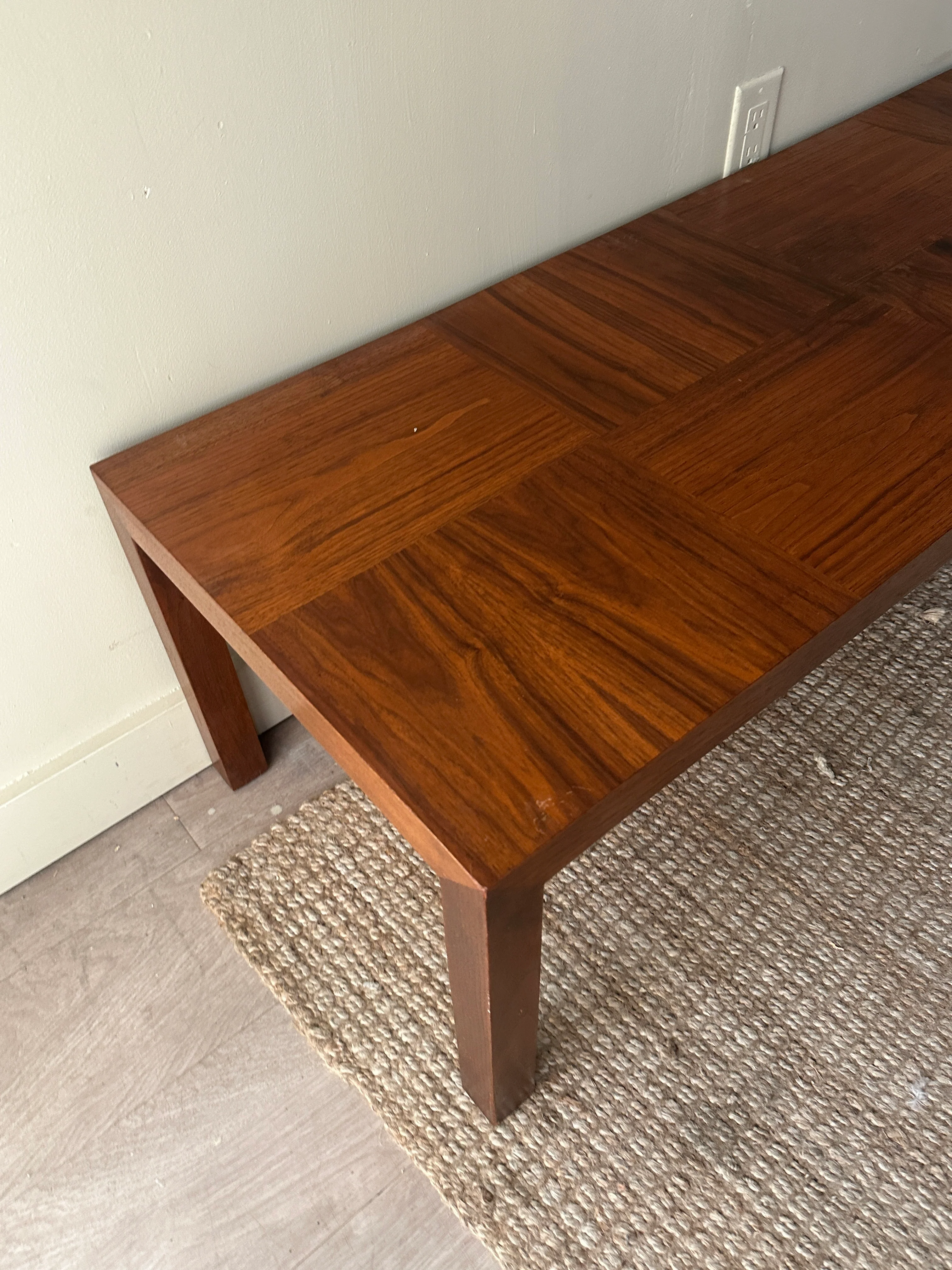 Walnut coffee table - Image 2