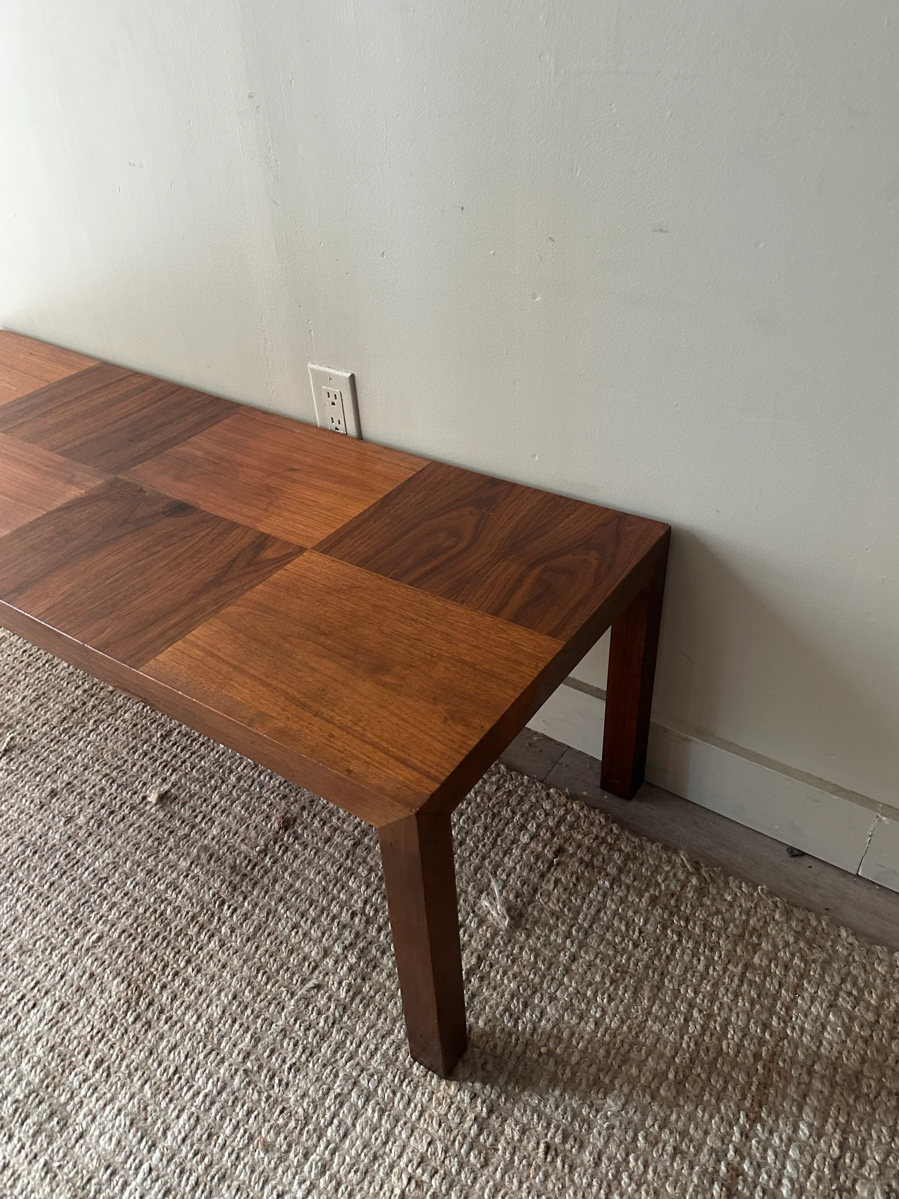 Walnut coffee table - Image 3