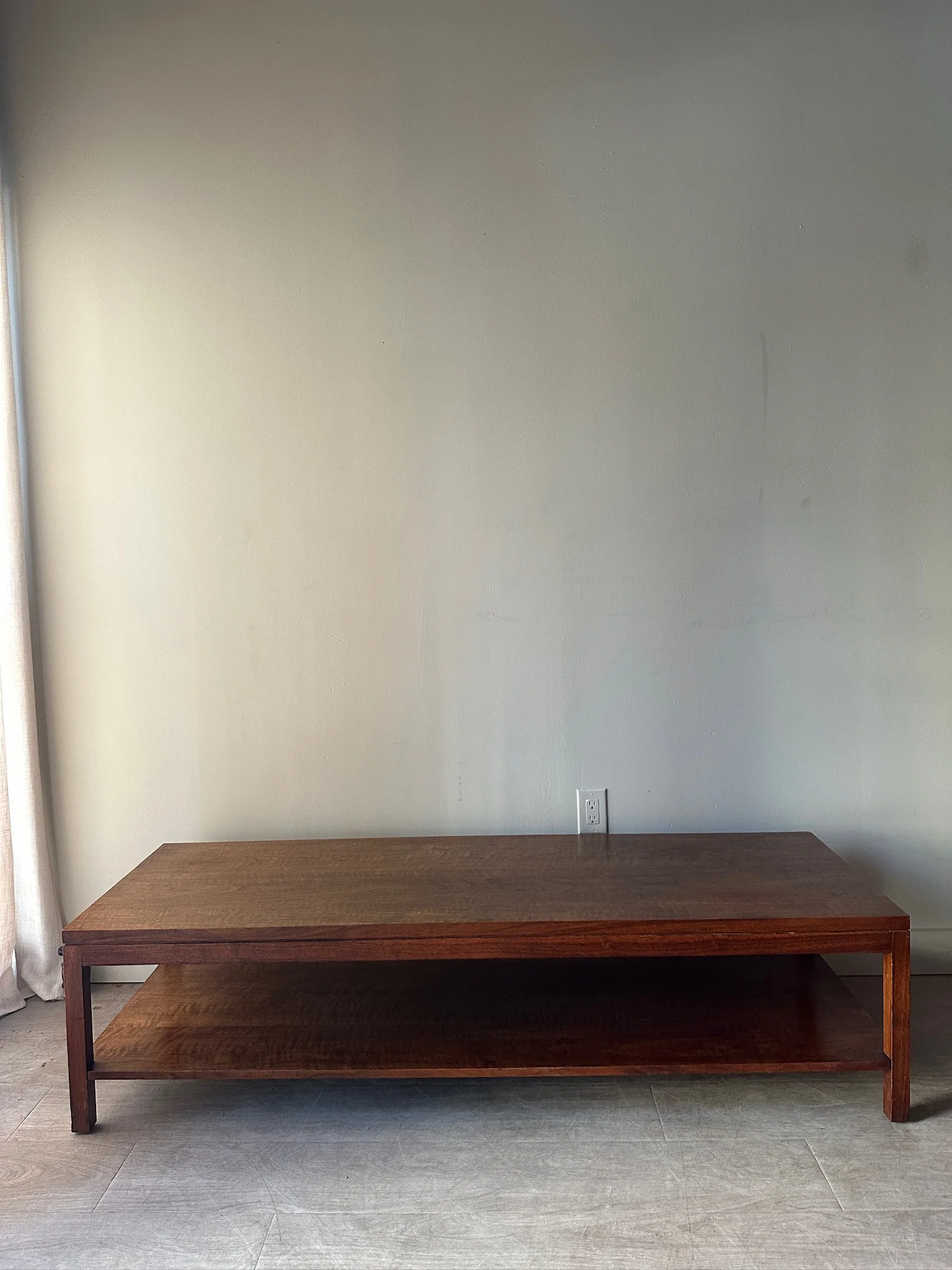 Walnut coffee table - Image 2