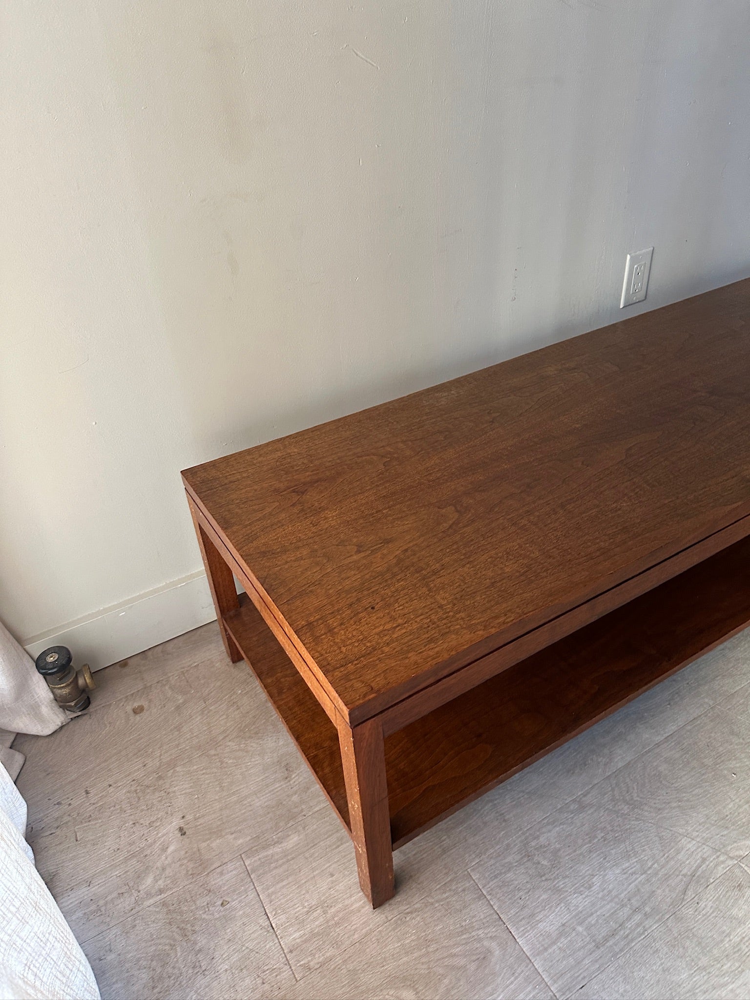 Walnut coffee table - Image 4