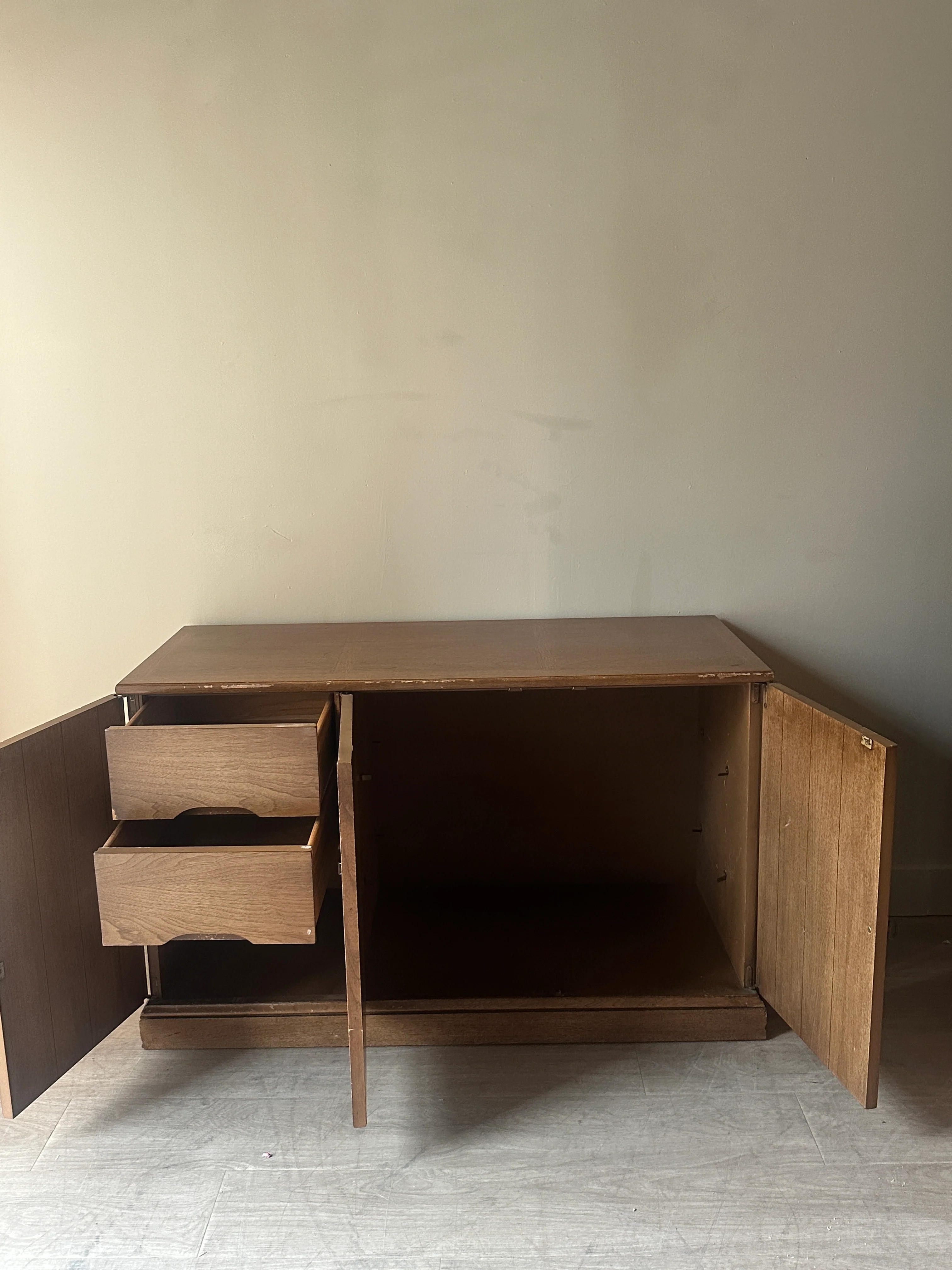 Walnut console - Image 6