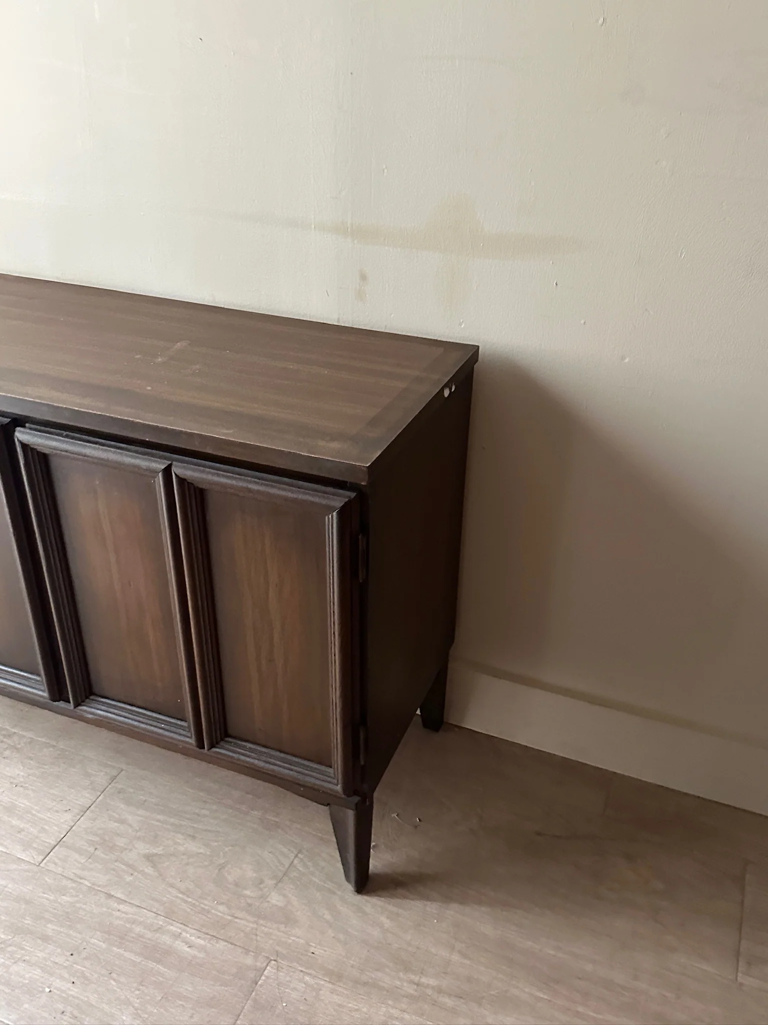 Walnut console cabinet - Image 3