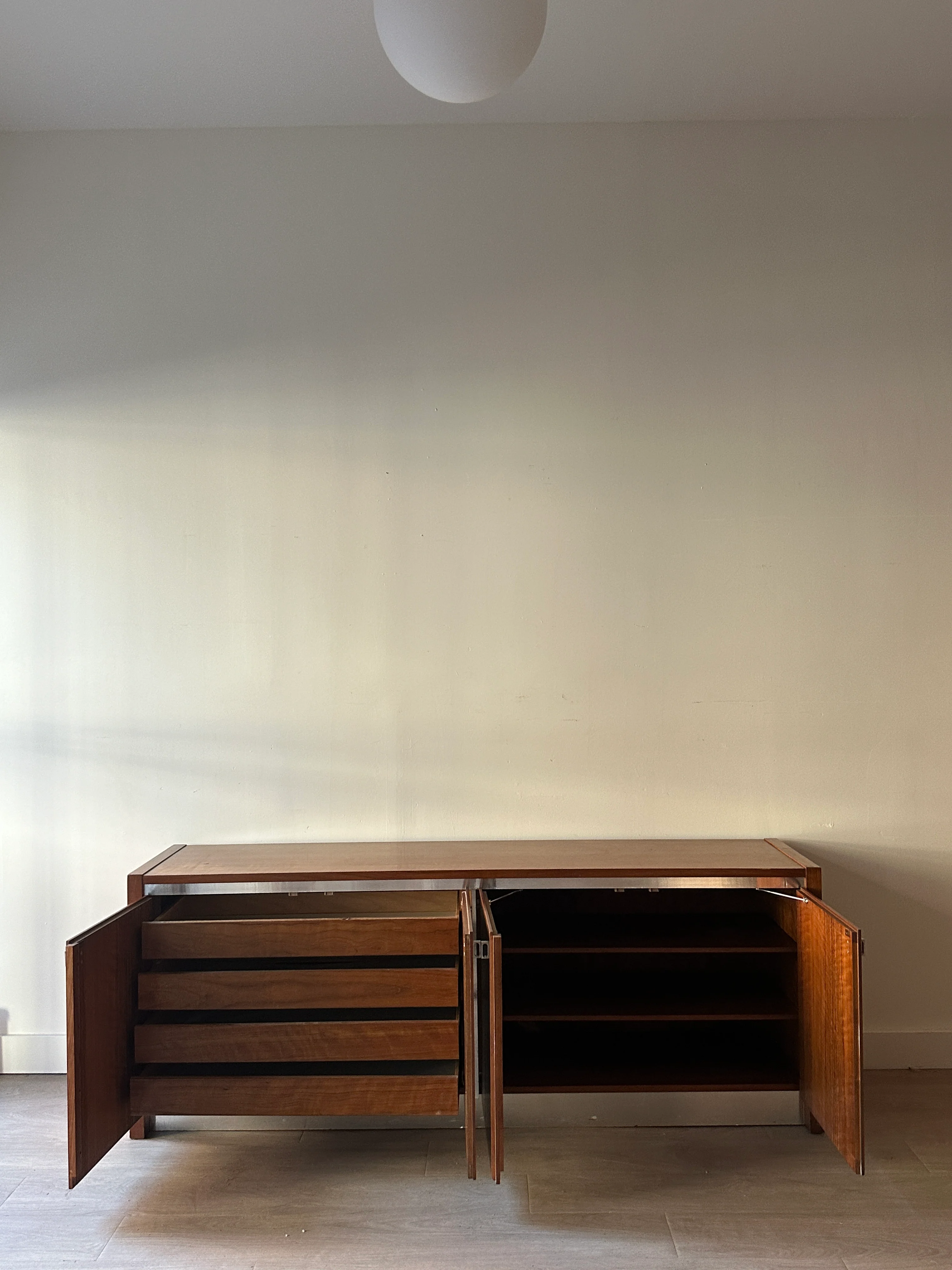 Walnut credenza - Image 6