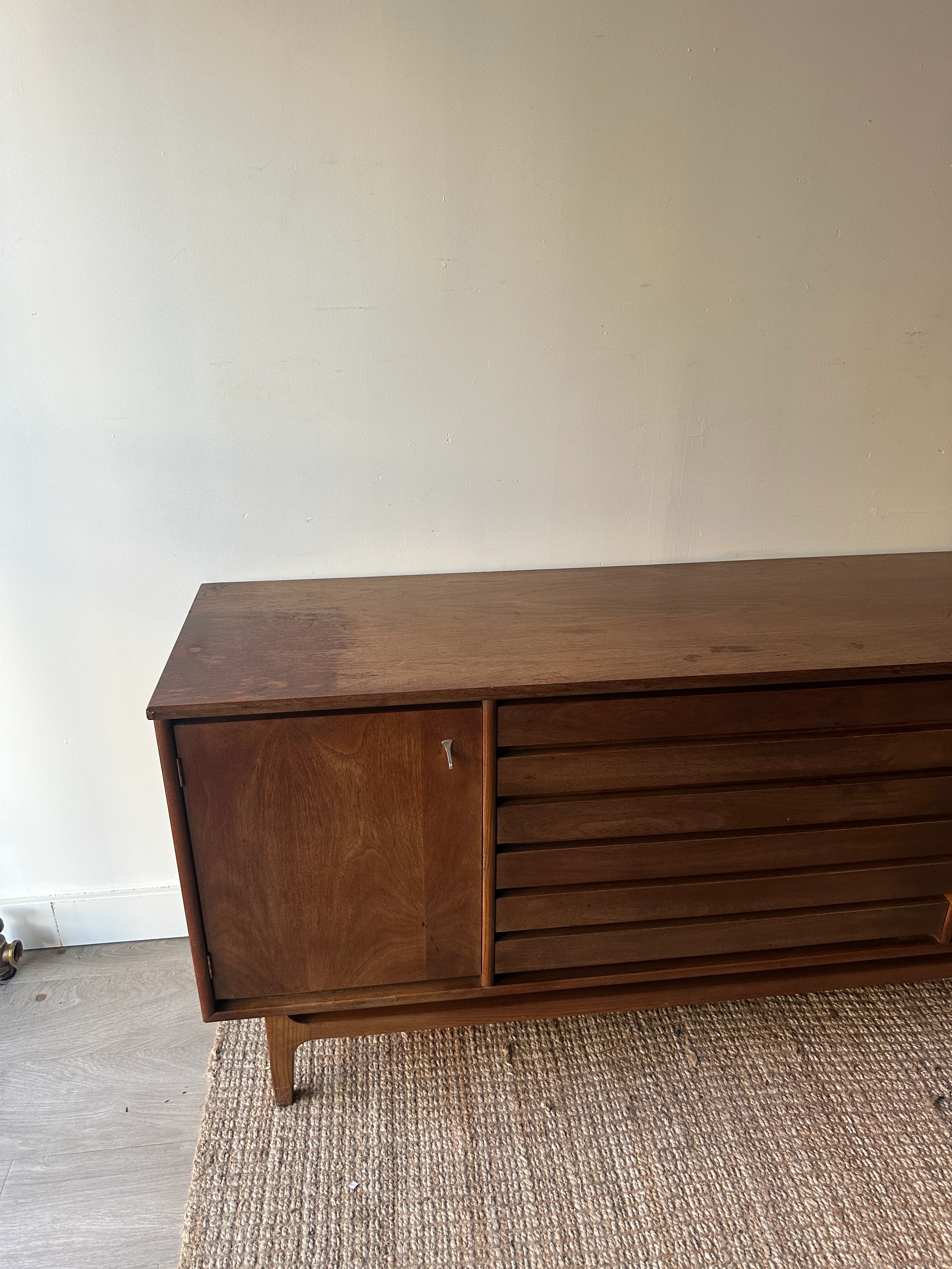 Walnut credenza - Image 3