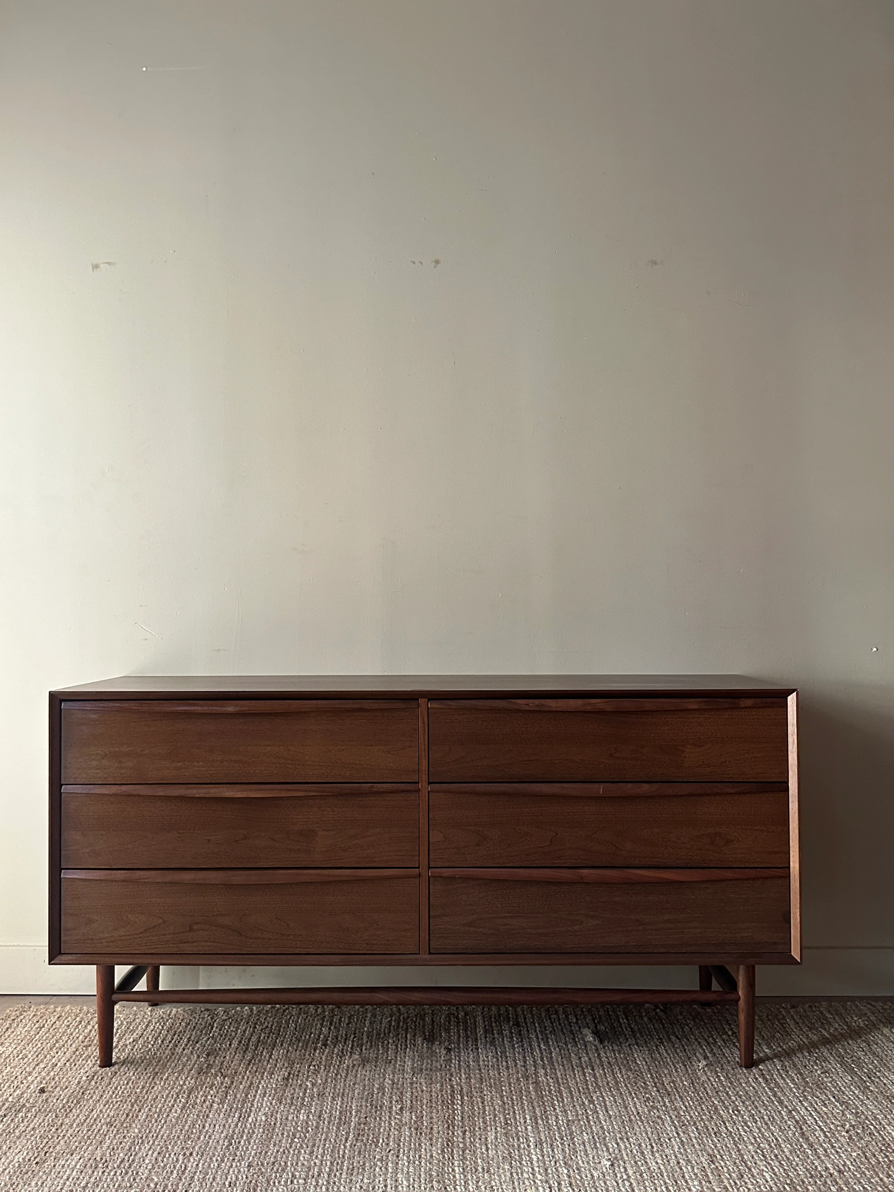 Walnut credenza