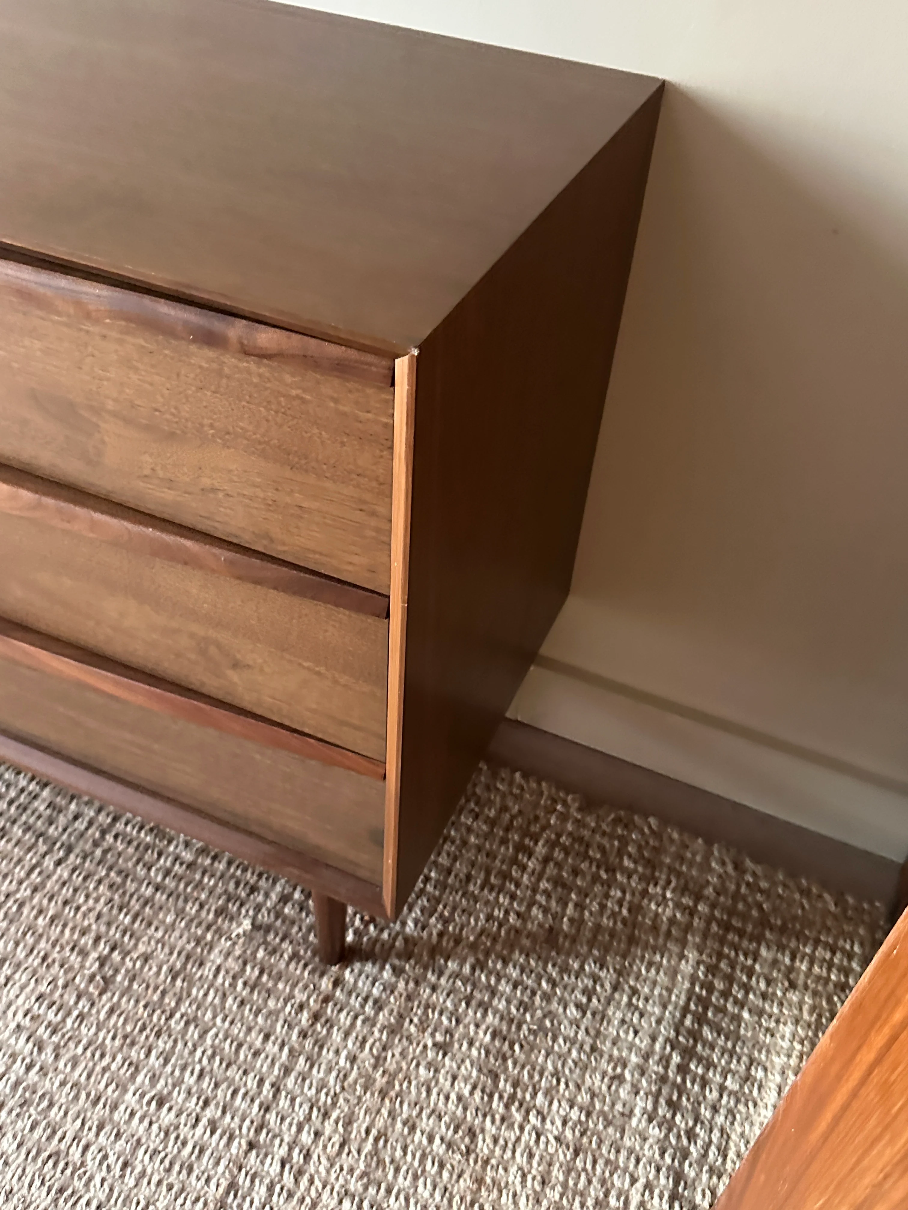 Walnut credenza - Image 3