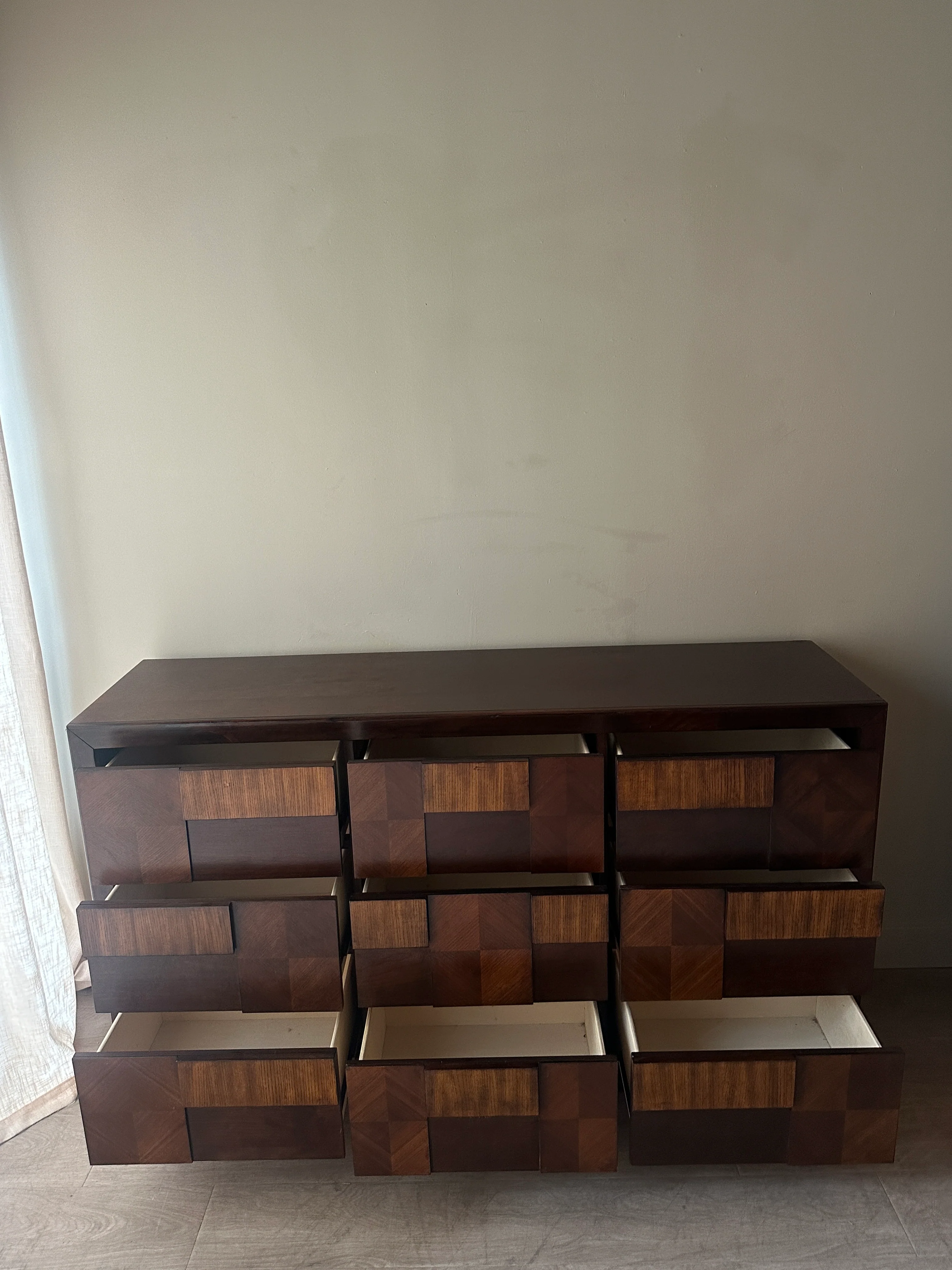 Walnut credenza - Image 5