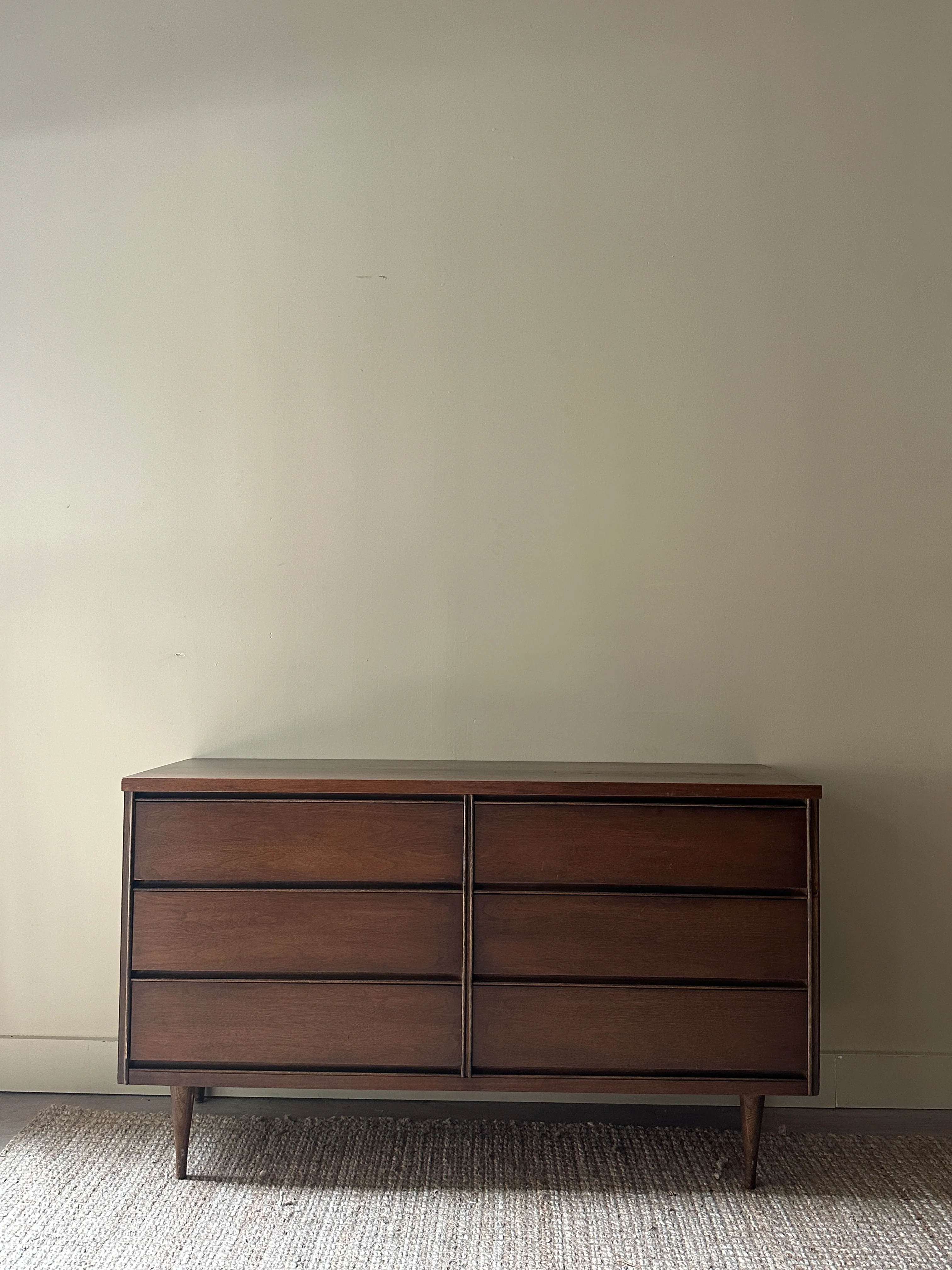 Walnut credenza