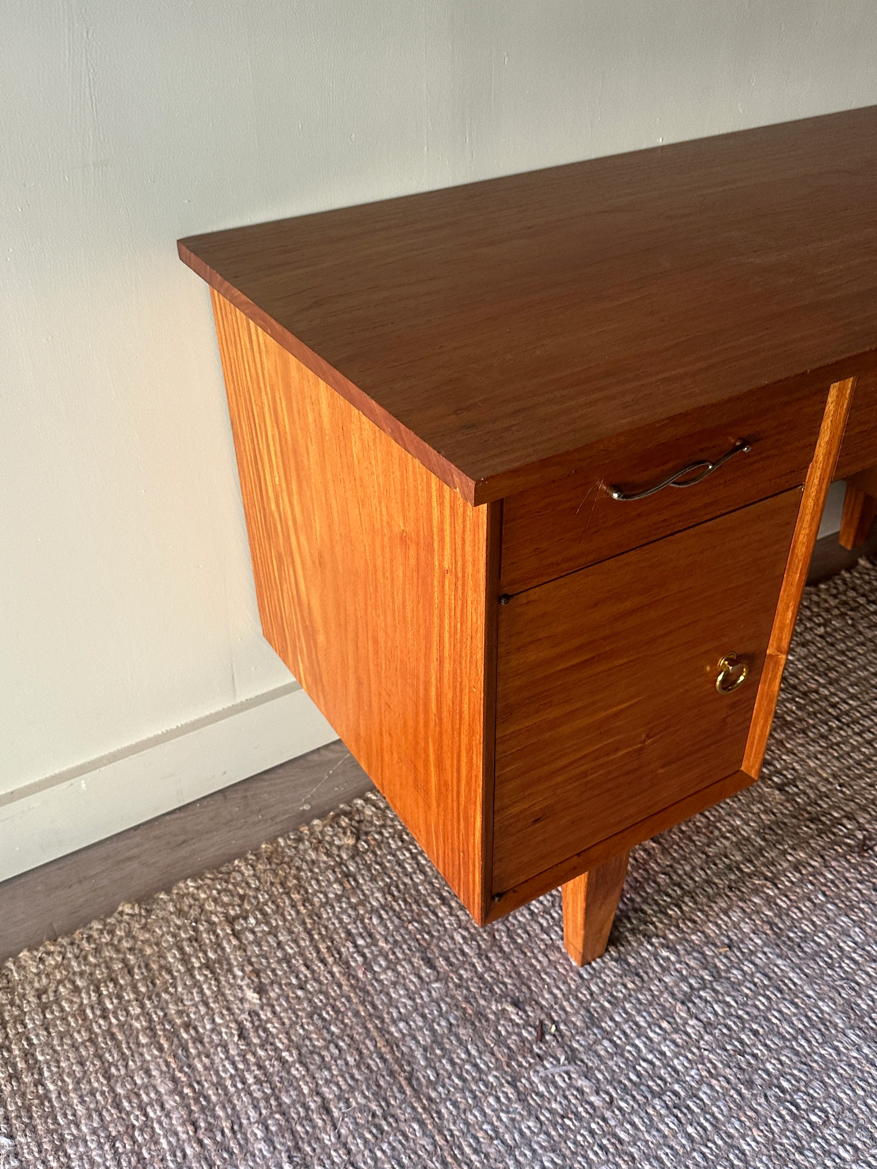 Walnut desk - Image 3