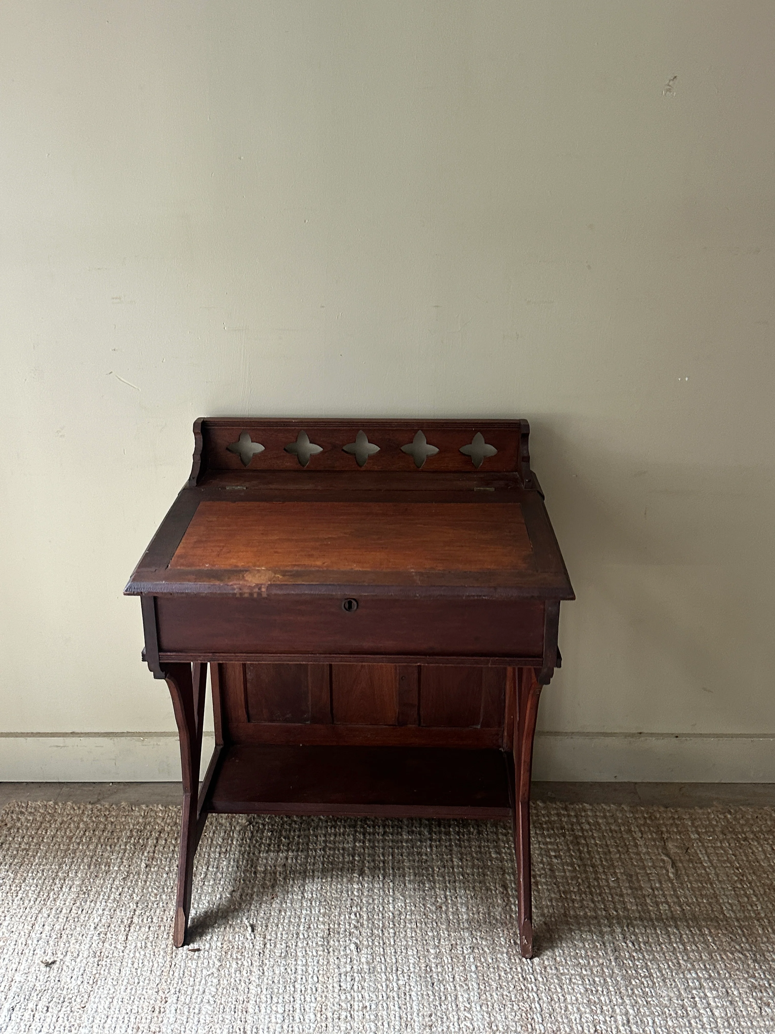 Walnut desk - Image 2