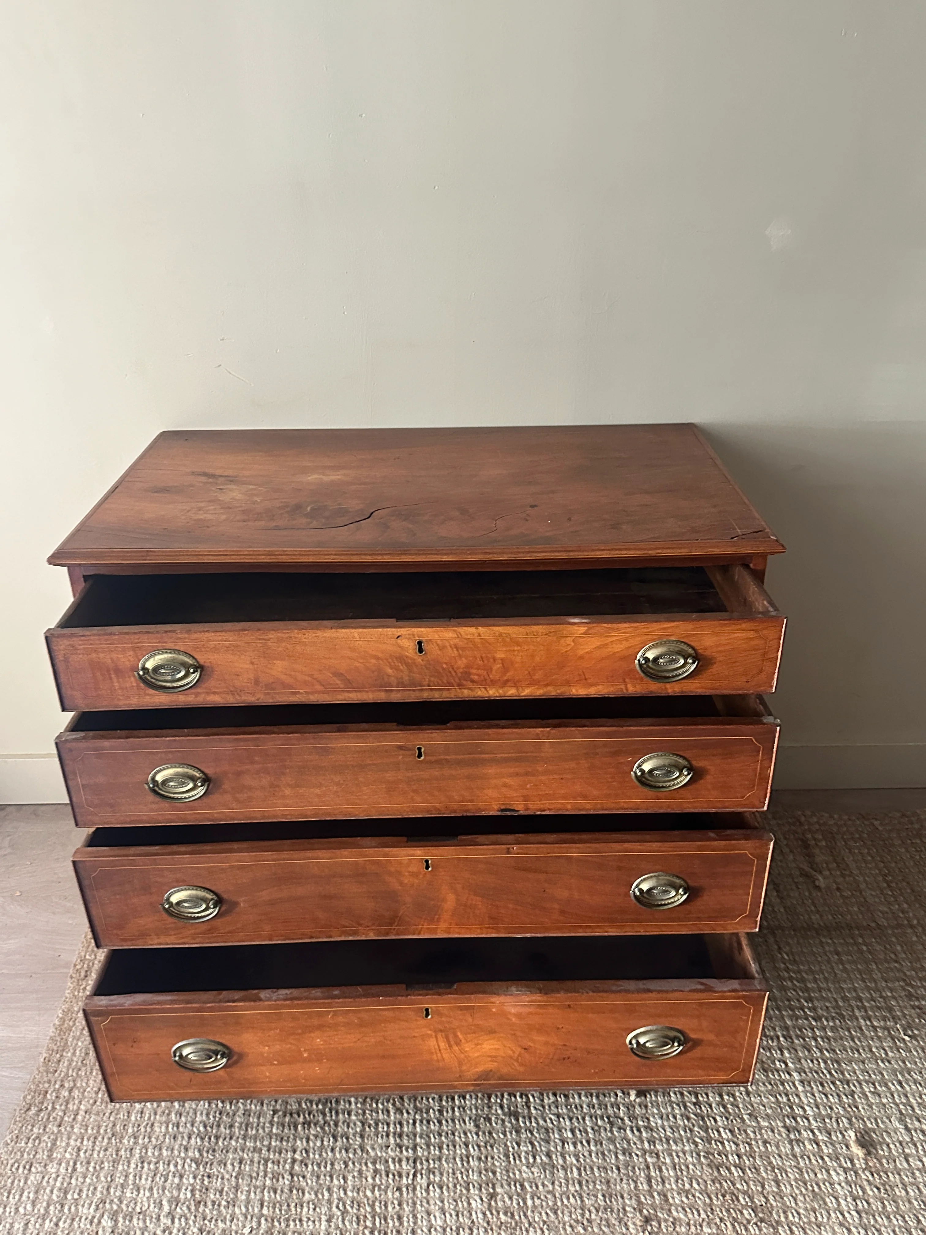 Walnut dresser - Image 5