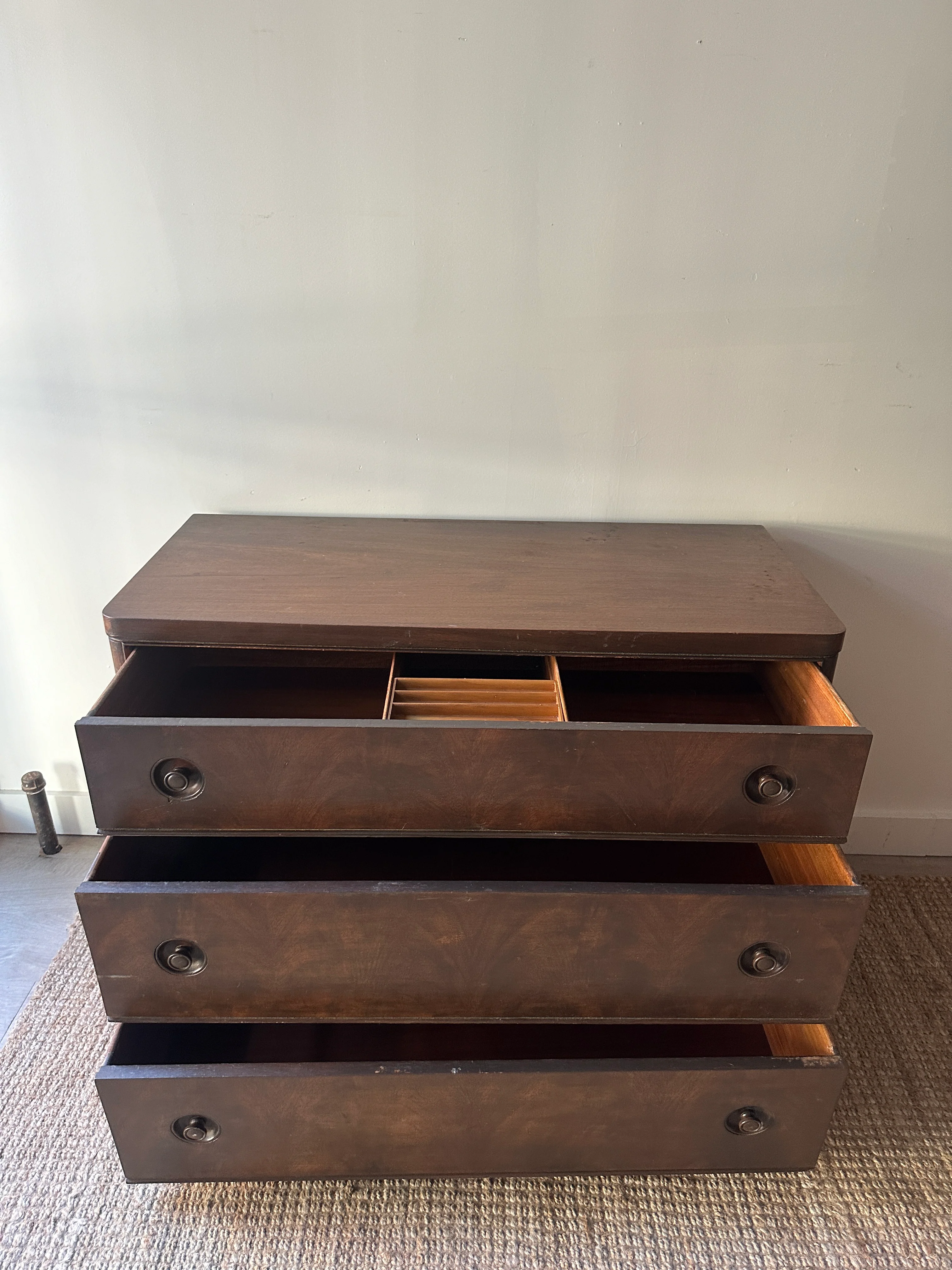 Walnut dresser - Image 5