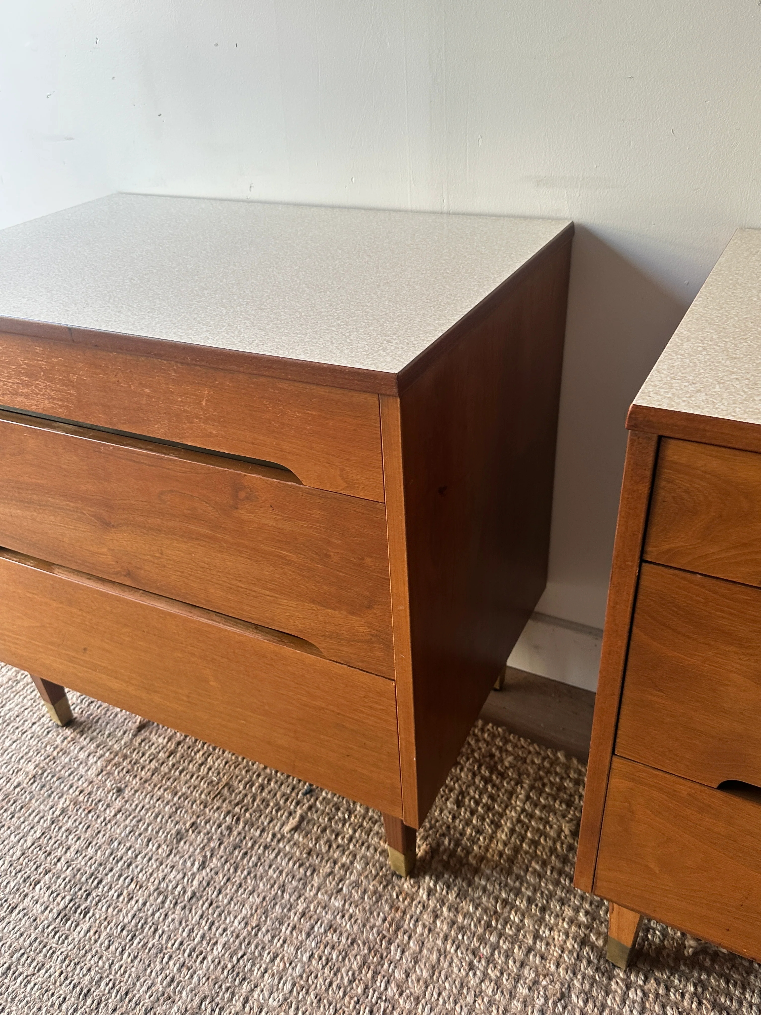 Walnut dresser (left) - Image 4